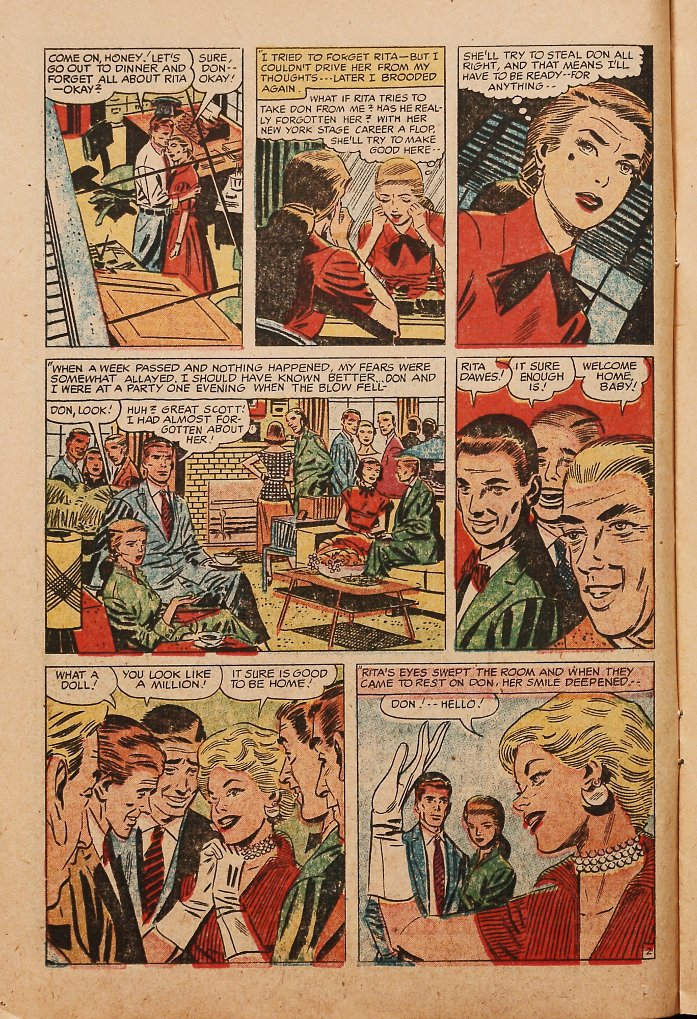 Read online Young Love (1949) comic -  Issue #67 - 14