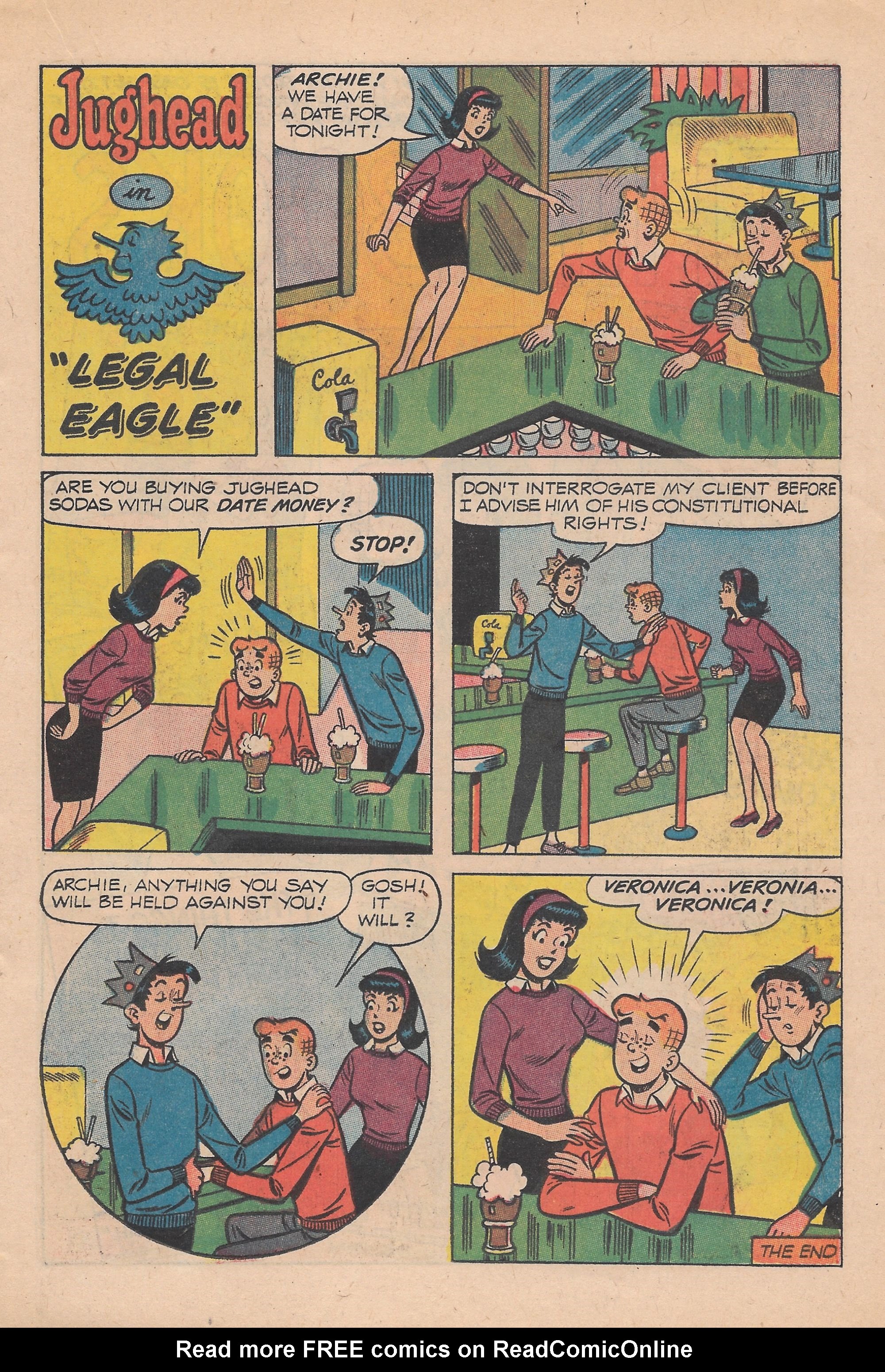 Read online Jughead's Jokes comic -  Issue #1 - 15