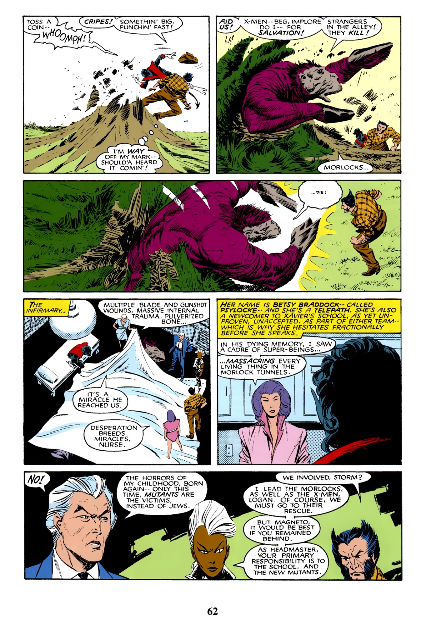 Read online X-Men: Mutant Massacre comic -  Issue # TPB - 62