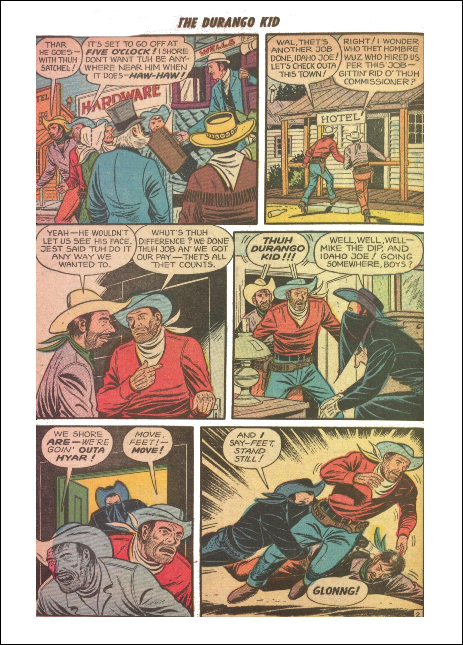 Read online Charles Starrett as The Durango Kid comic -  Issue #28 - 12