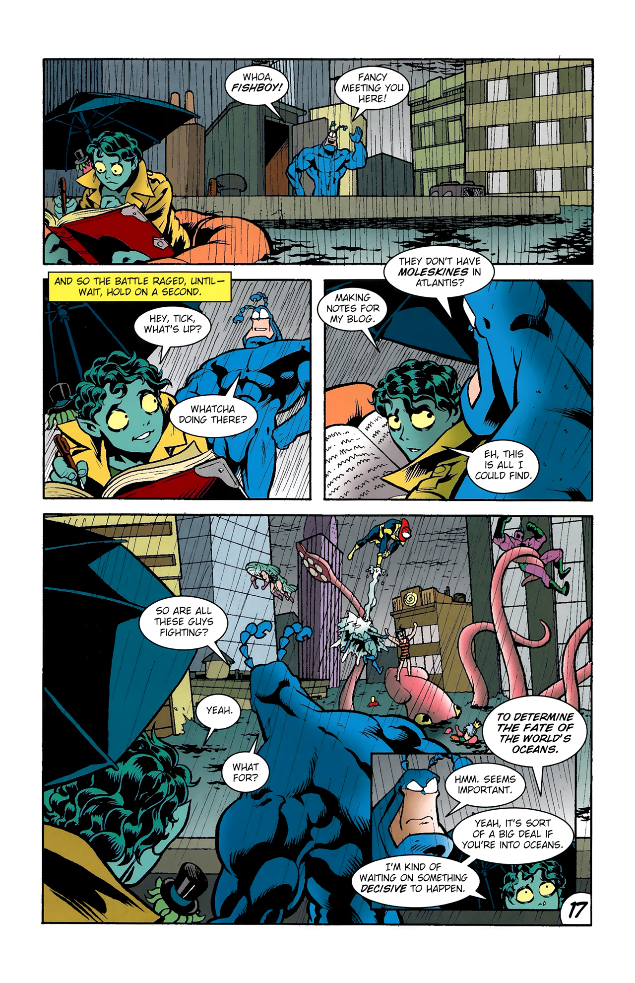 Read online The Tick New Series comic -  Issue #4 - 19