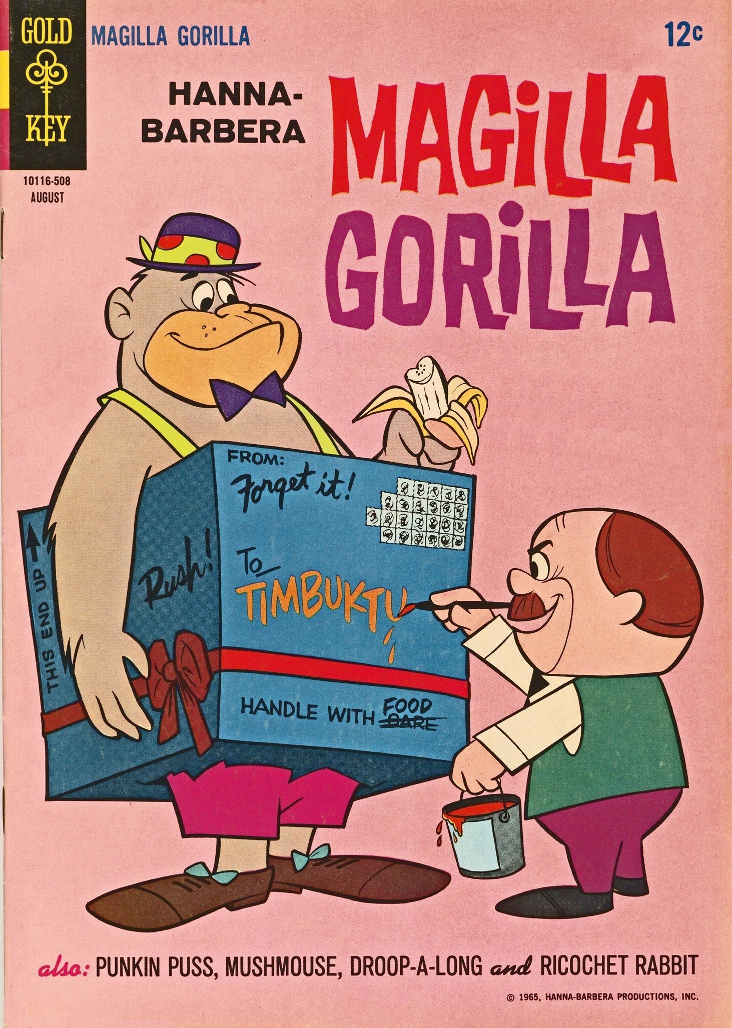 Read online Magilla Gorilla (1964) comic -  Issue #6 - 1