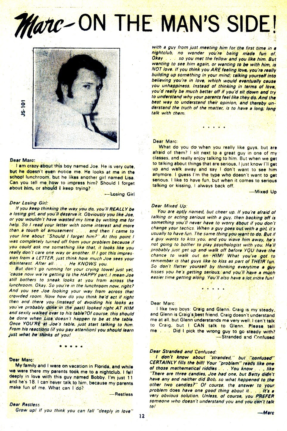 Read online Young Love (1963) comic -  Issue #109 - 12