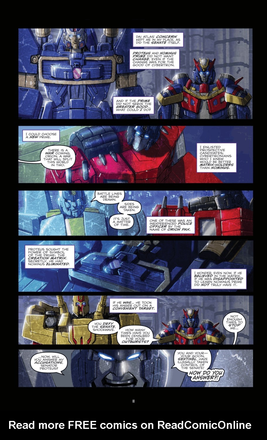 Read online Transformers: Robots In Disguise (2012) comic -  Issue #17 - 14