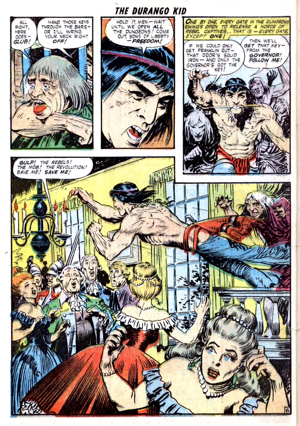 Read online Charles Starrett as The Durango Kid comic -  Issue #7 - 24