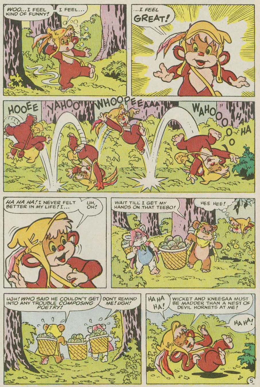 Read online Ewoks (1987) comic -  Issue #7 - 6