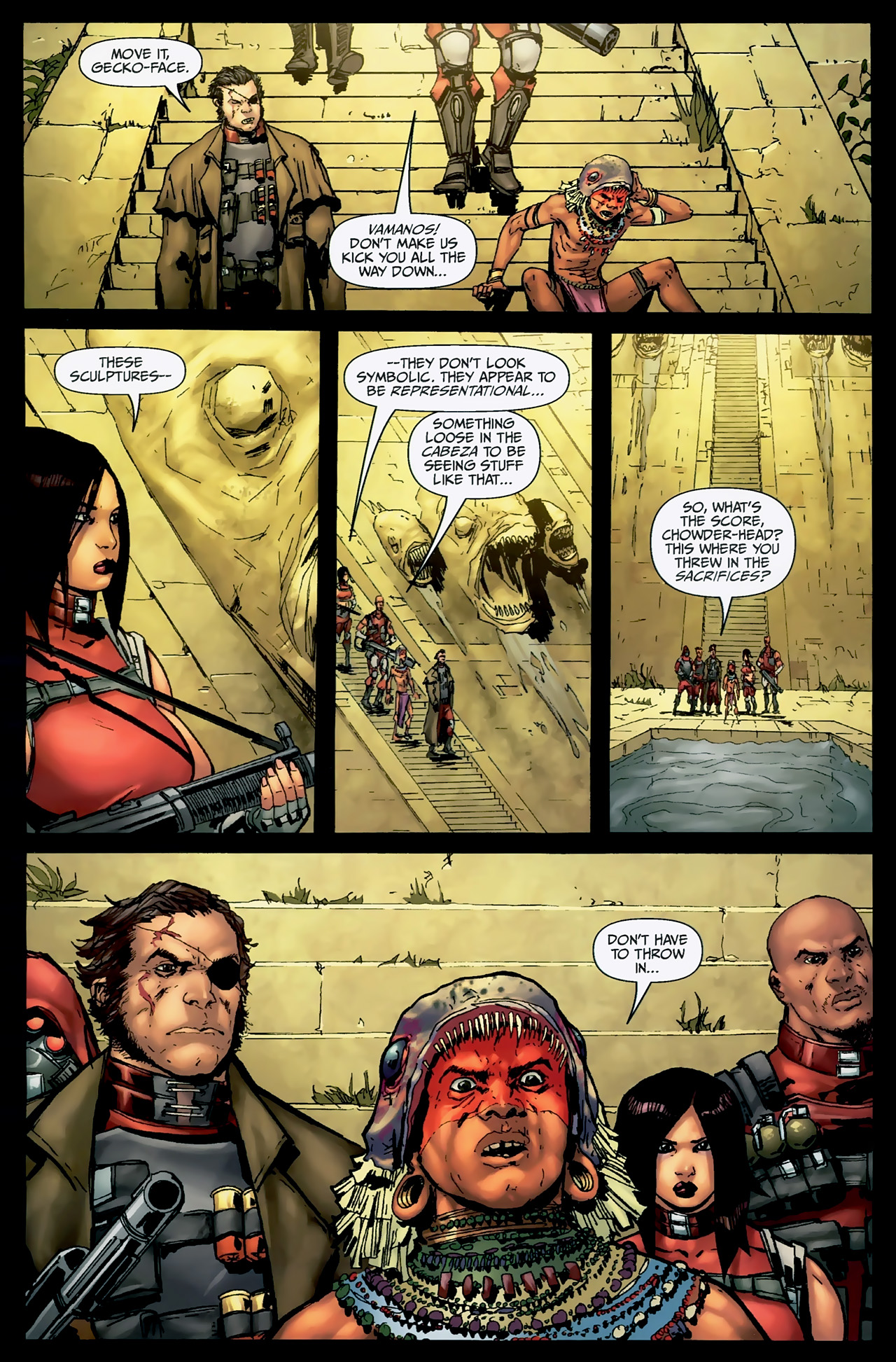 Read online Spooks: Omega Team comic -  Issue #0 - 8
