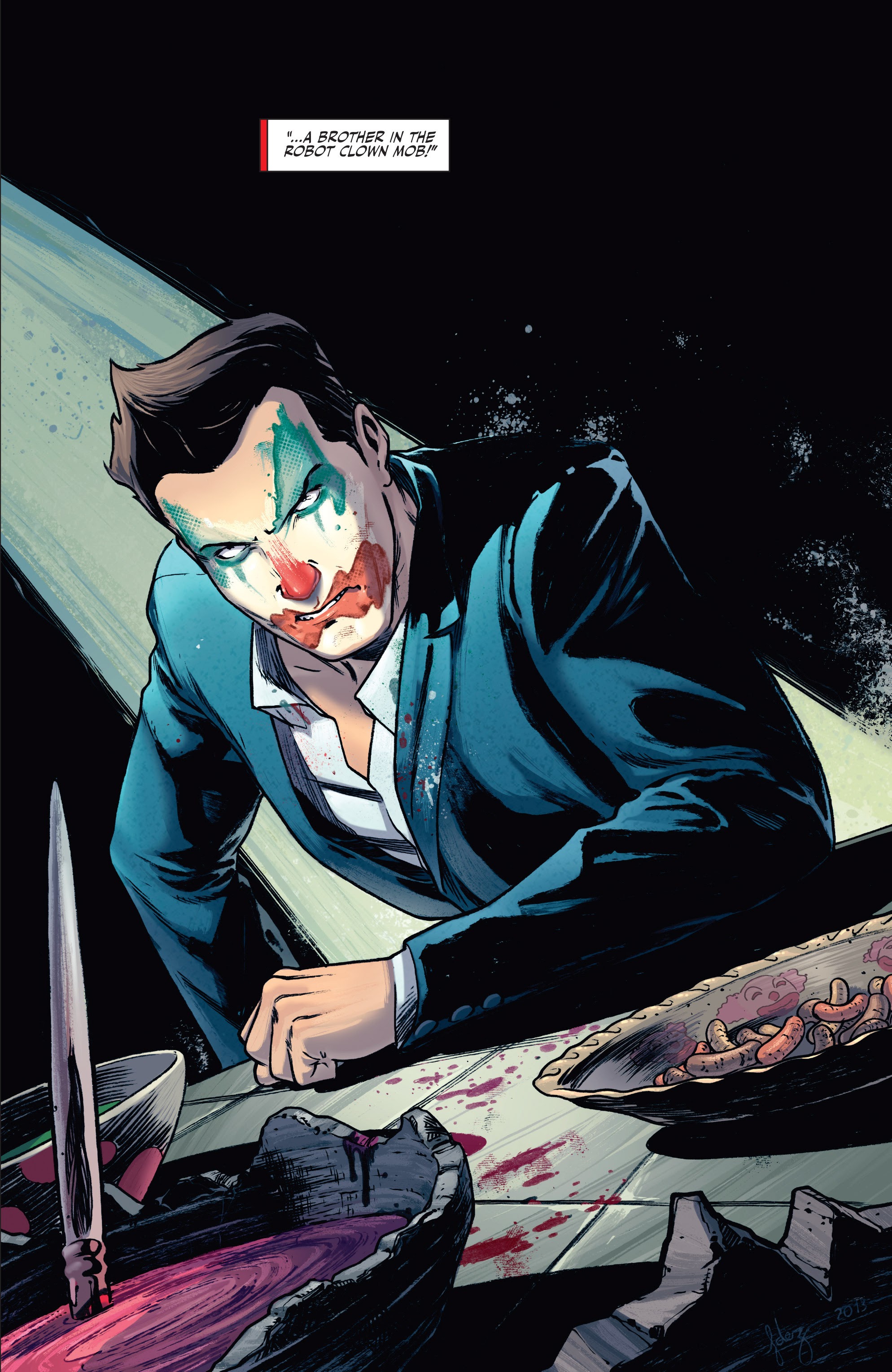 Read online Robot Clown Mob comic -  Issue # TPB - 42