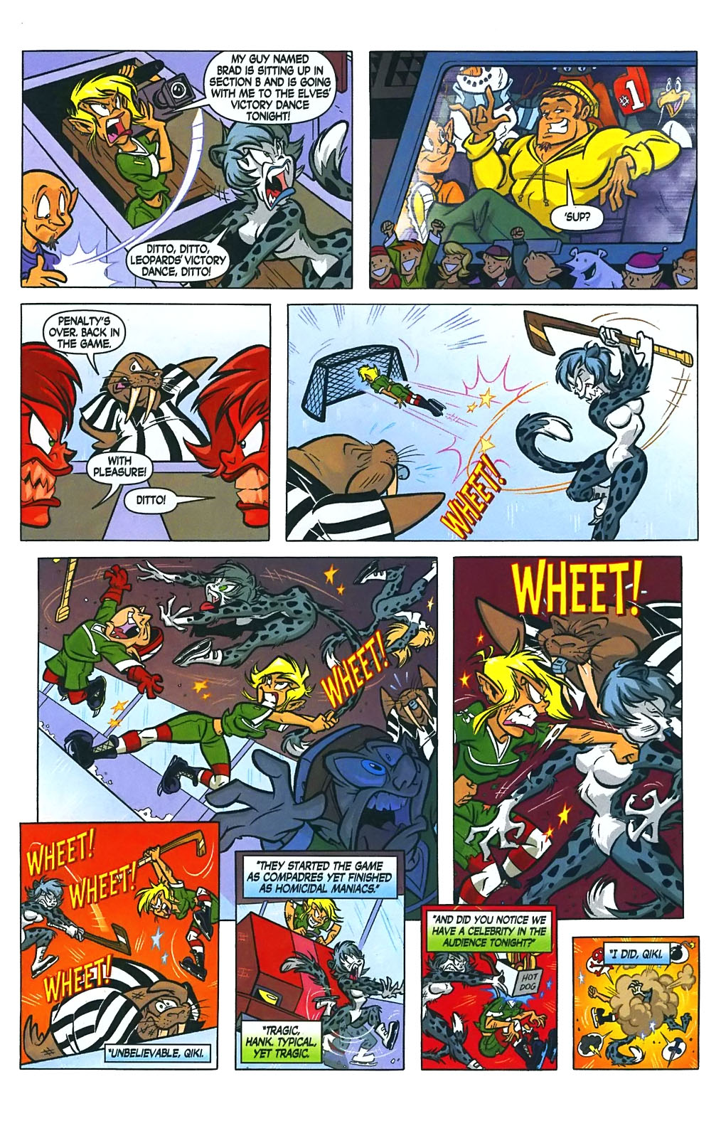 Read online Jingle Belle: The Fight Before Christmas comic -  Issue # Full - 9