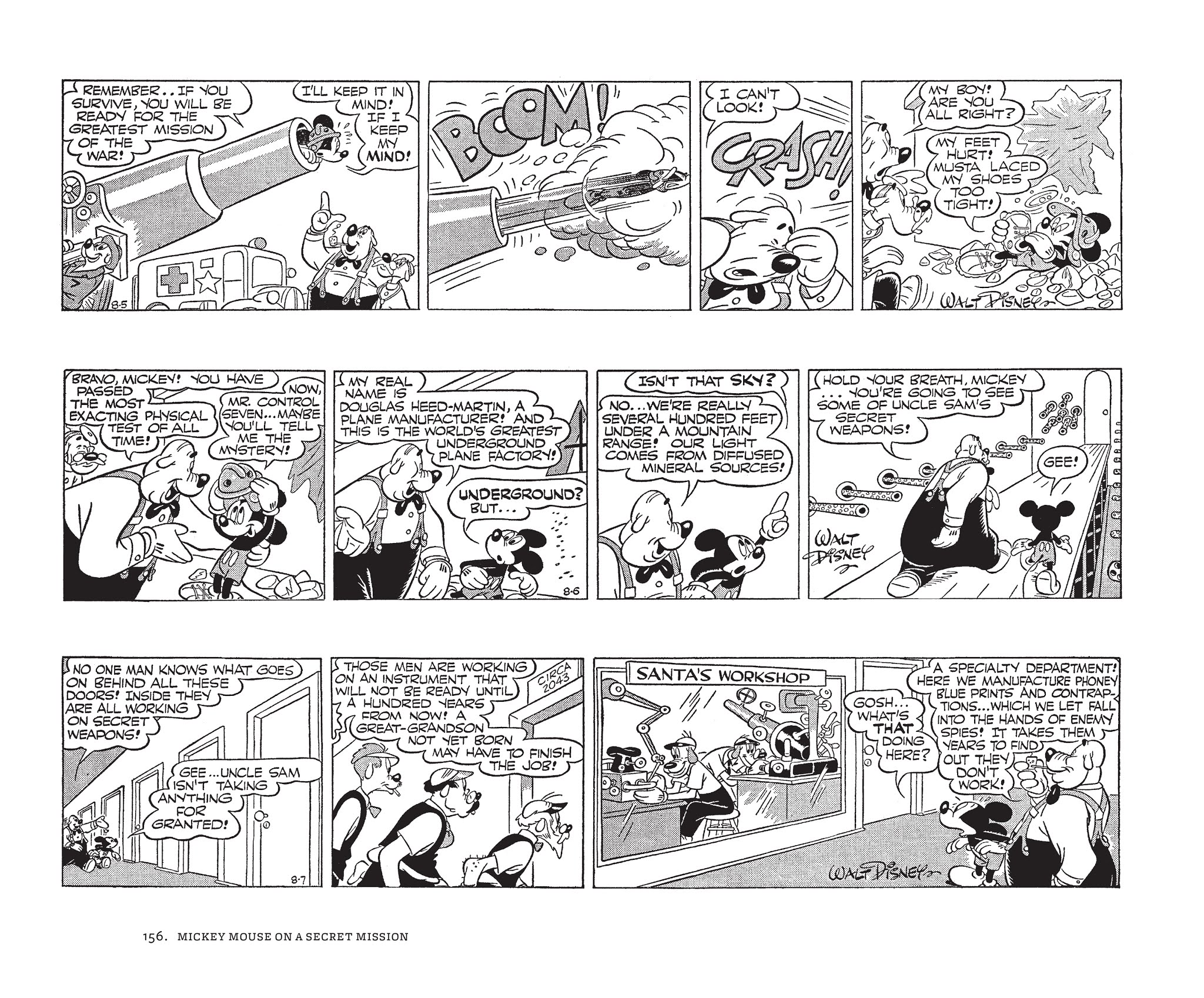 Read online Walt Disney's Mickey Mouse by Floyd Gottfredson comic -  Issue # TPB 7 (Part 2) - 56
