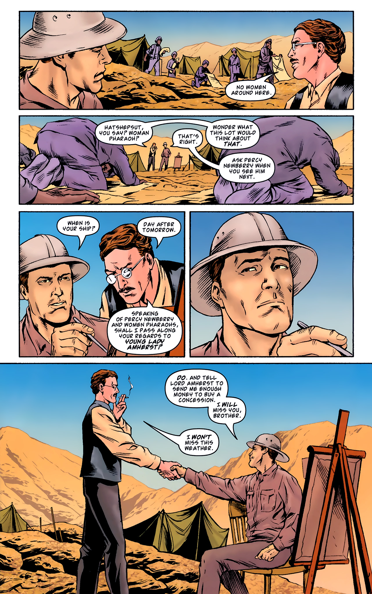 Read online The Murder of King Tut comic -  Issue #2 - 9