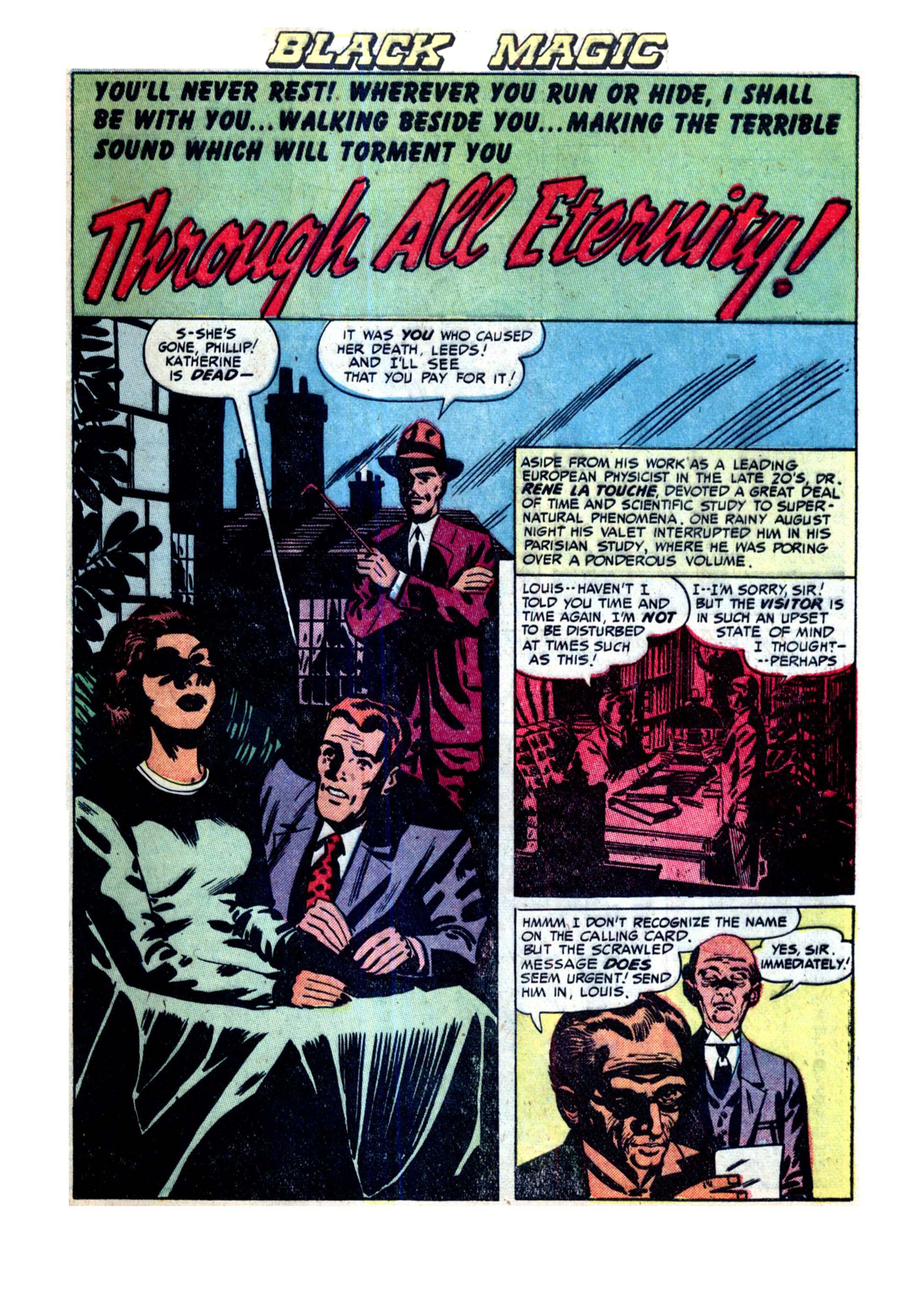 Read online Black Magic (1950) comic -  Issue #11 - 33