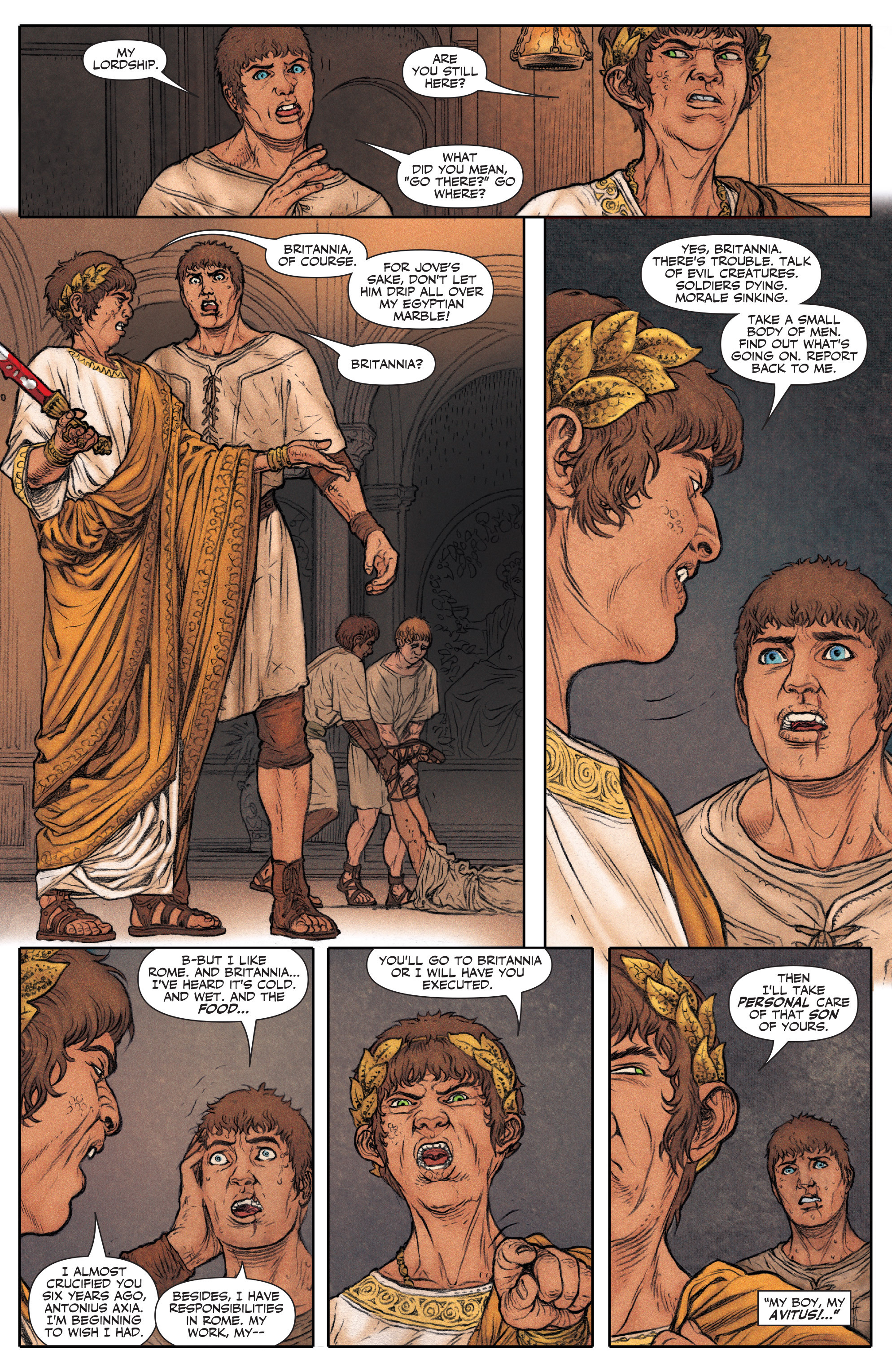 Read online Britannia comic -  Issue #1 - 28