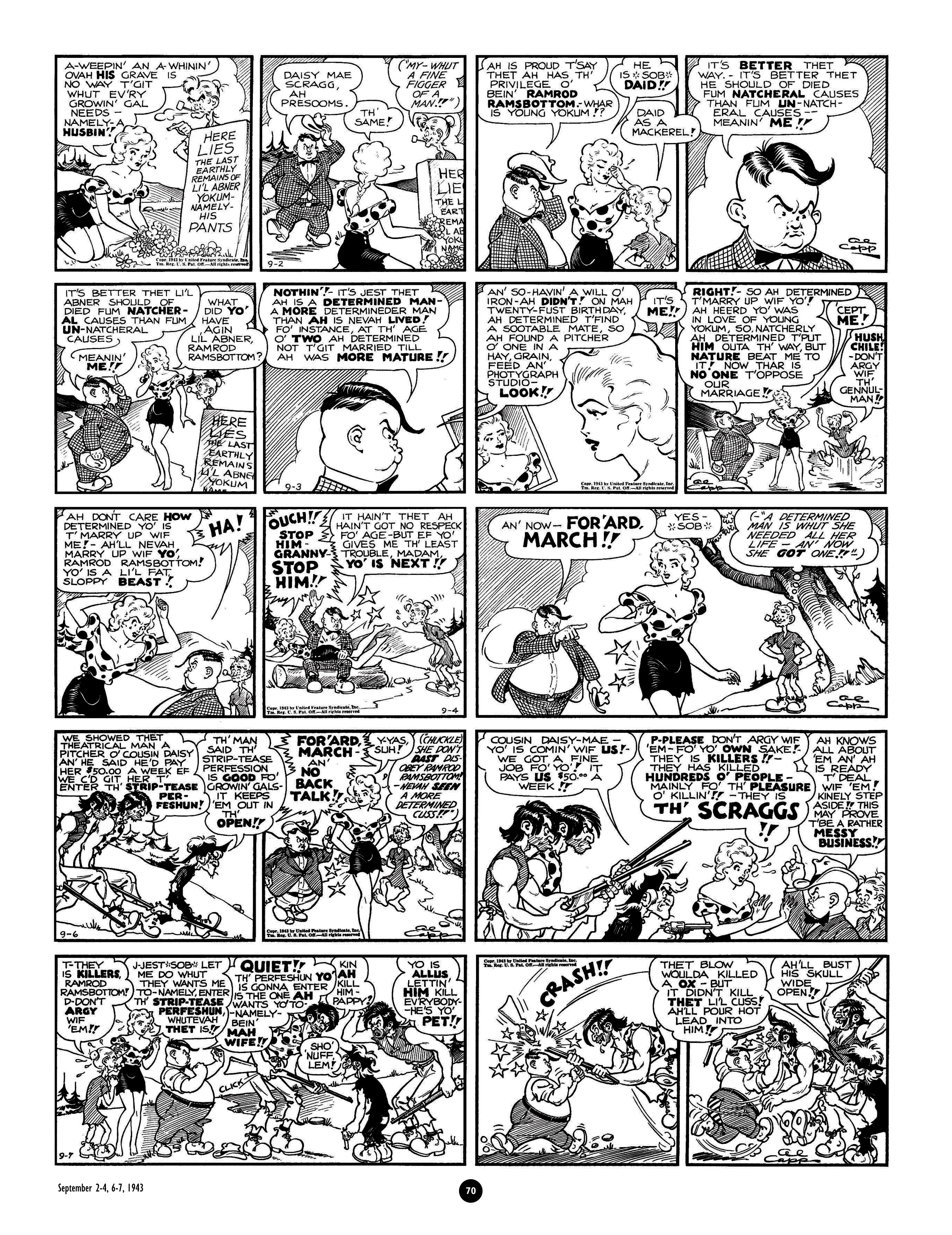 Read online Al Capp's Li'l Abner Complete Daily & Color Sunday Comics comic -  Issue # TPB 5 (Part 1) - 71