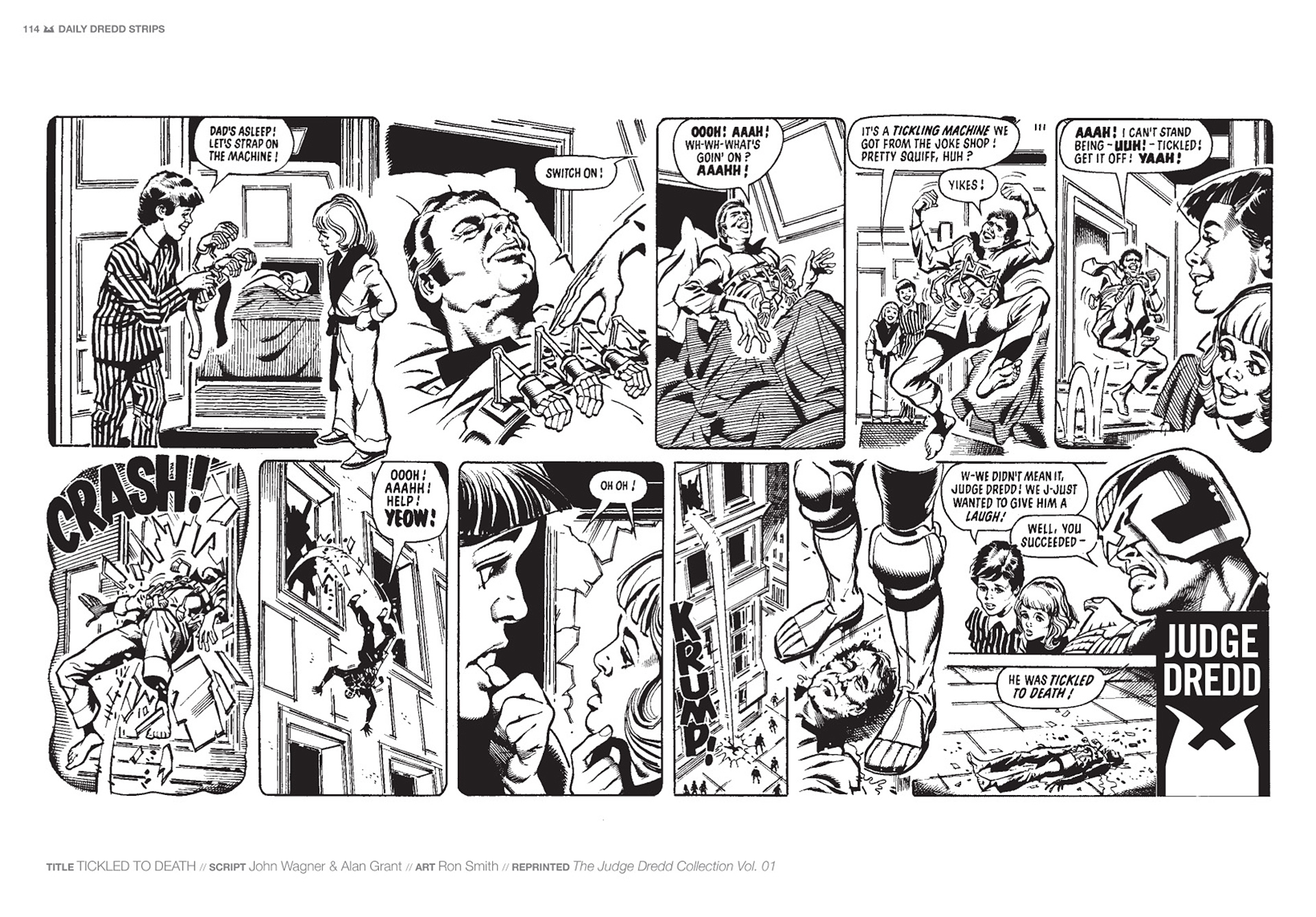 Read online Judge Dredd: The Daily Dredds comic -  Issue # TPB 1 - 117