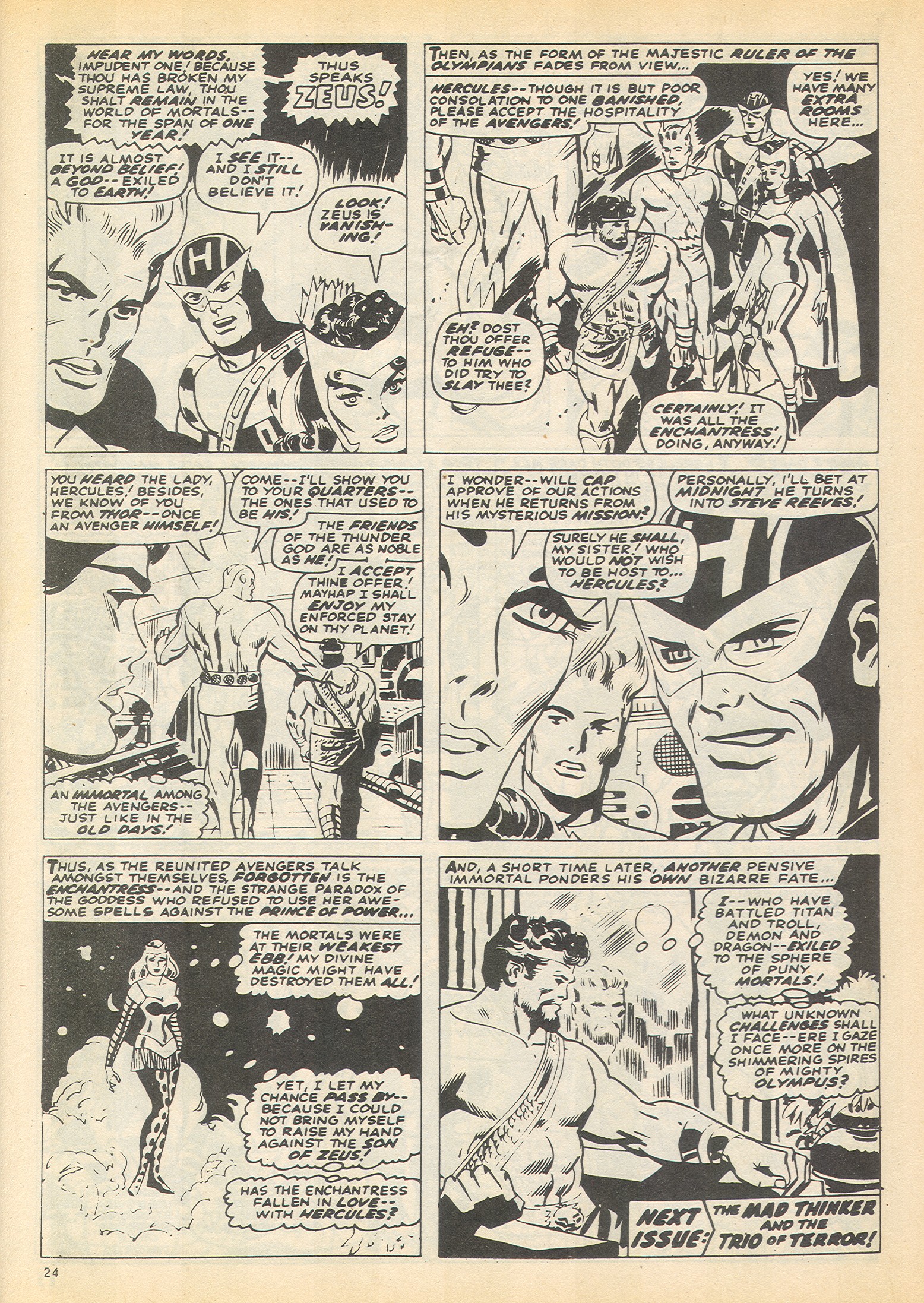 Read online The Avengers (1973) comic -  Issue #43 - 24