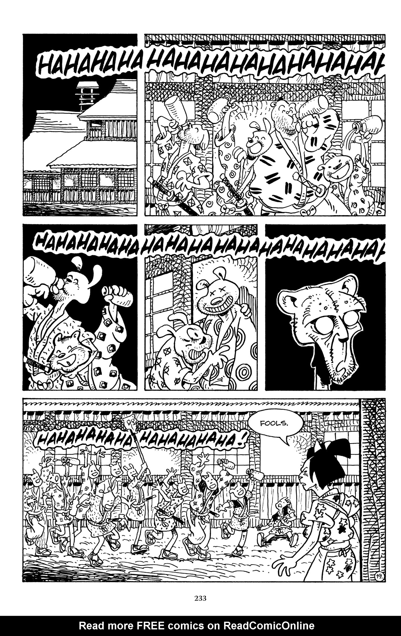Read online The Usagi Yojimbo Saga comic -  Issue # TPB 7 - 228