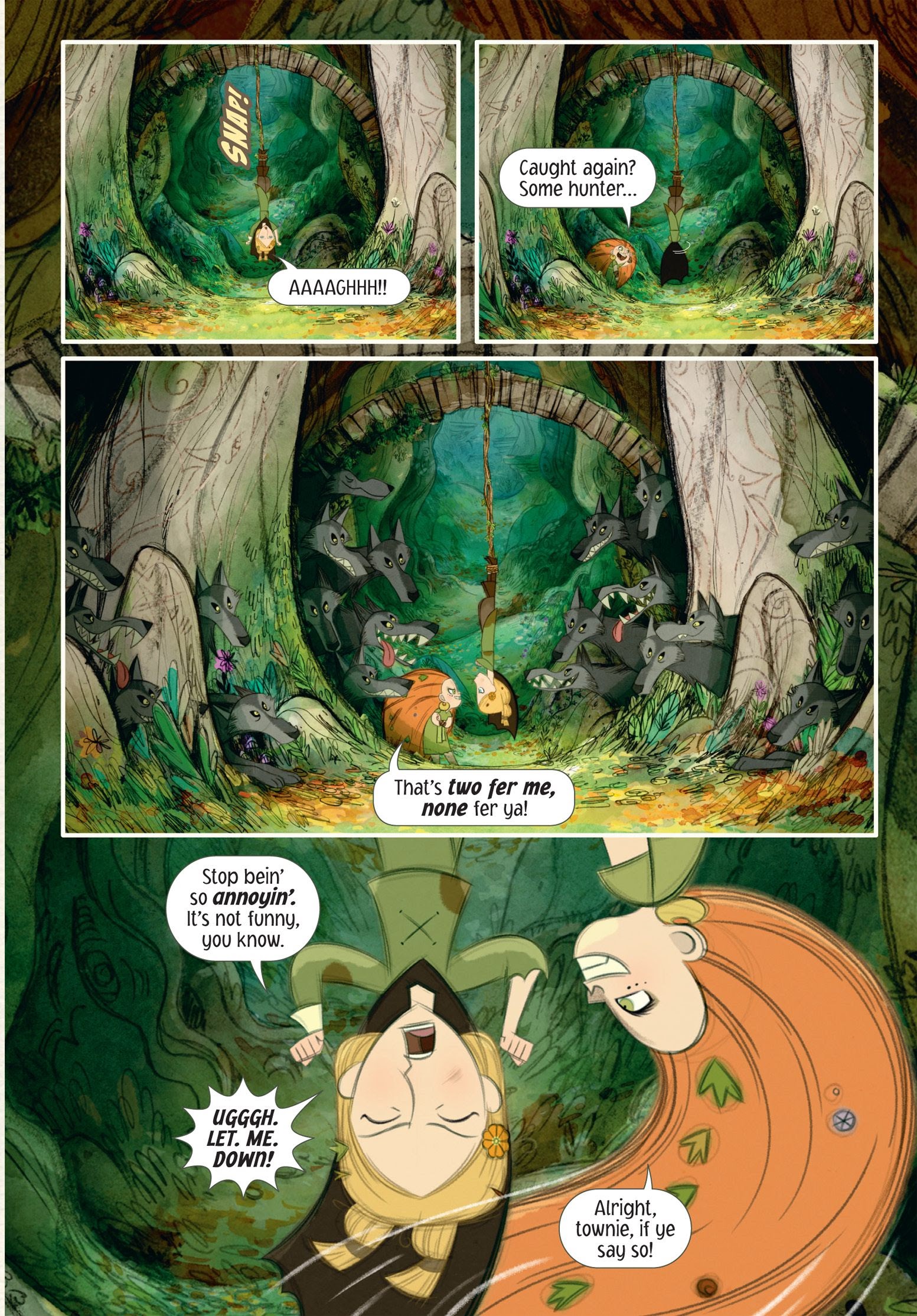 Read online Wolfwalkers: The Graphic Novel comic -  Issue # TPB (Part 1) - 96