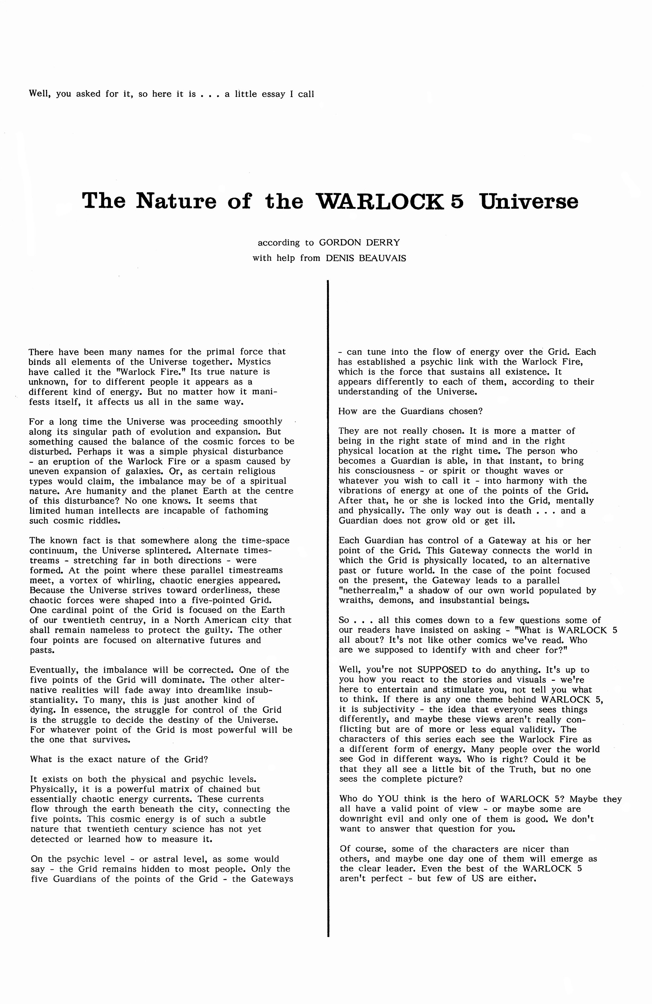 Read online Warlock 5 comic -  Issue #4 - 33