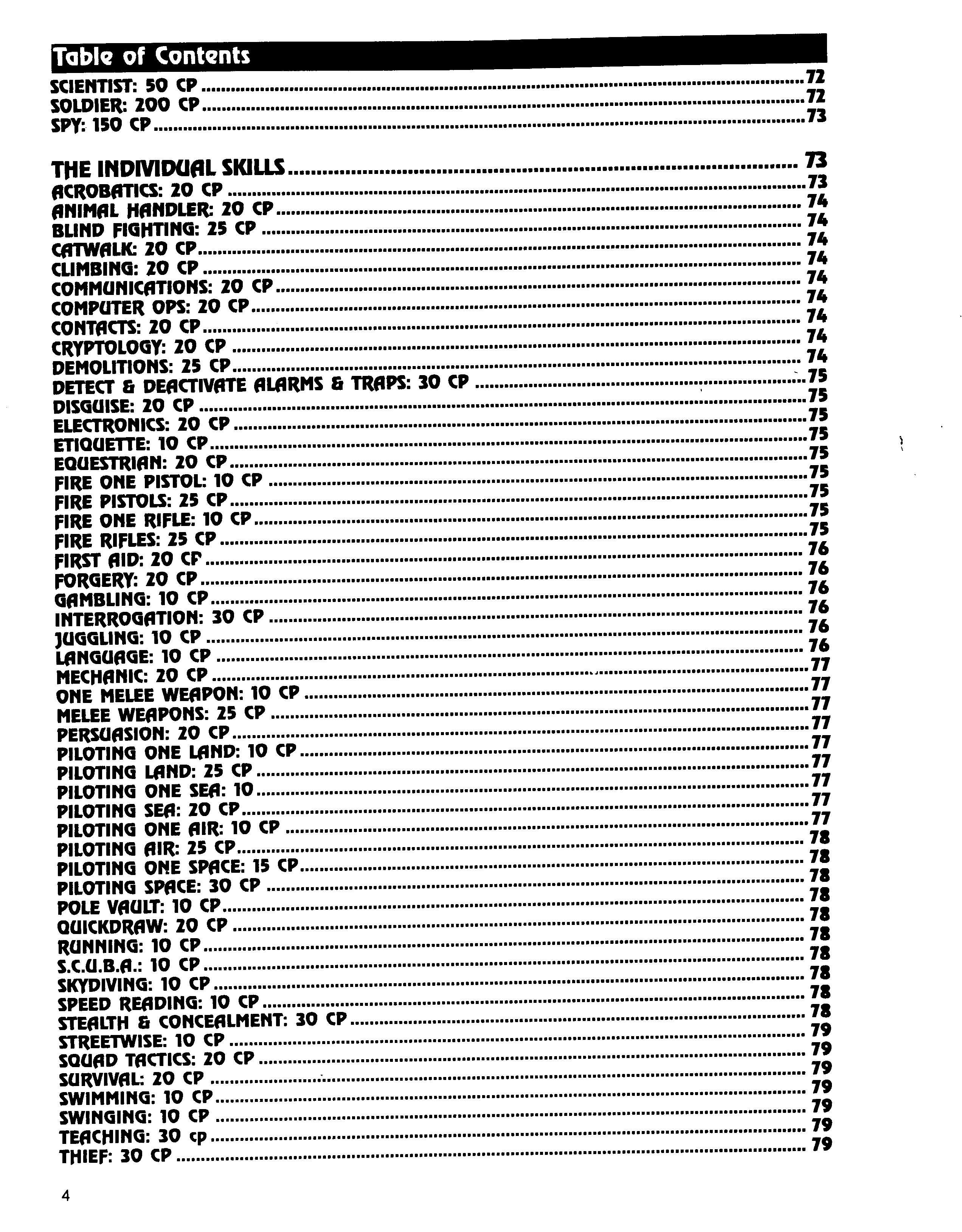 Read online Superbabes: The Femforce Role-Playing Game comic -  Issue # TPB - 6