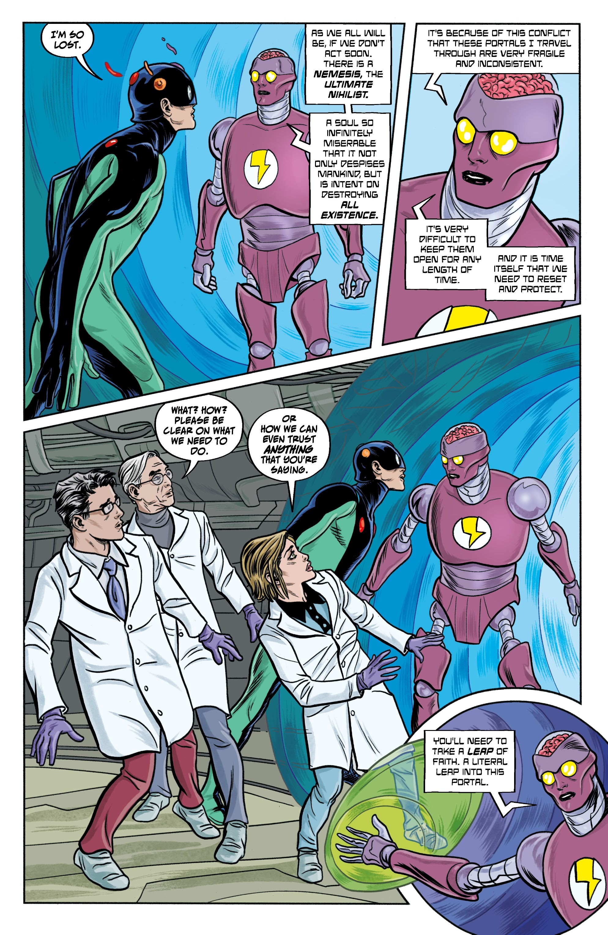 Read online X-RAY ROBOT comic -  Issue #2 - 4