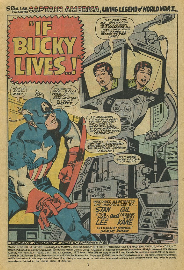 Read online Marvel Double Feature comic -  Issue #12 - 2