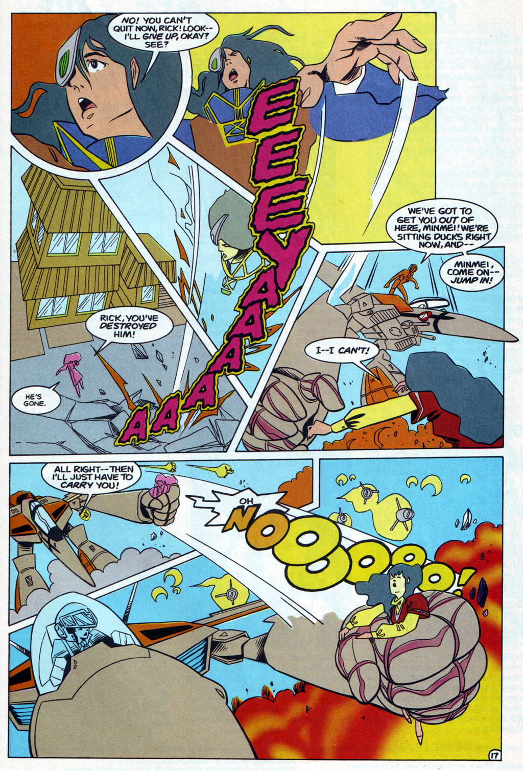 Read online Robotech The Macross Saga comic -  Issue #17 - 19