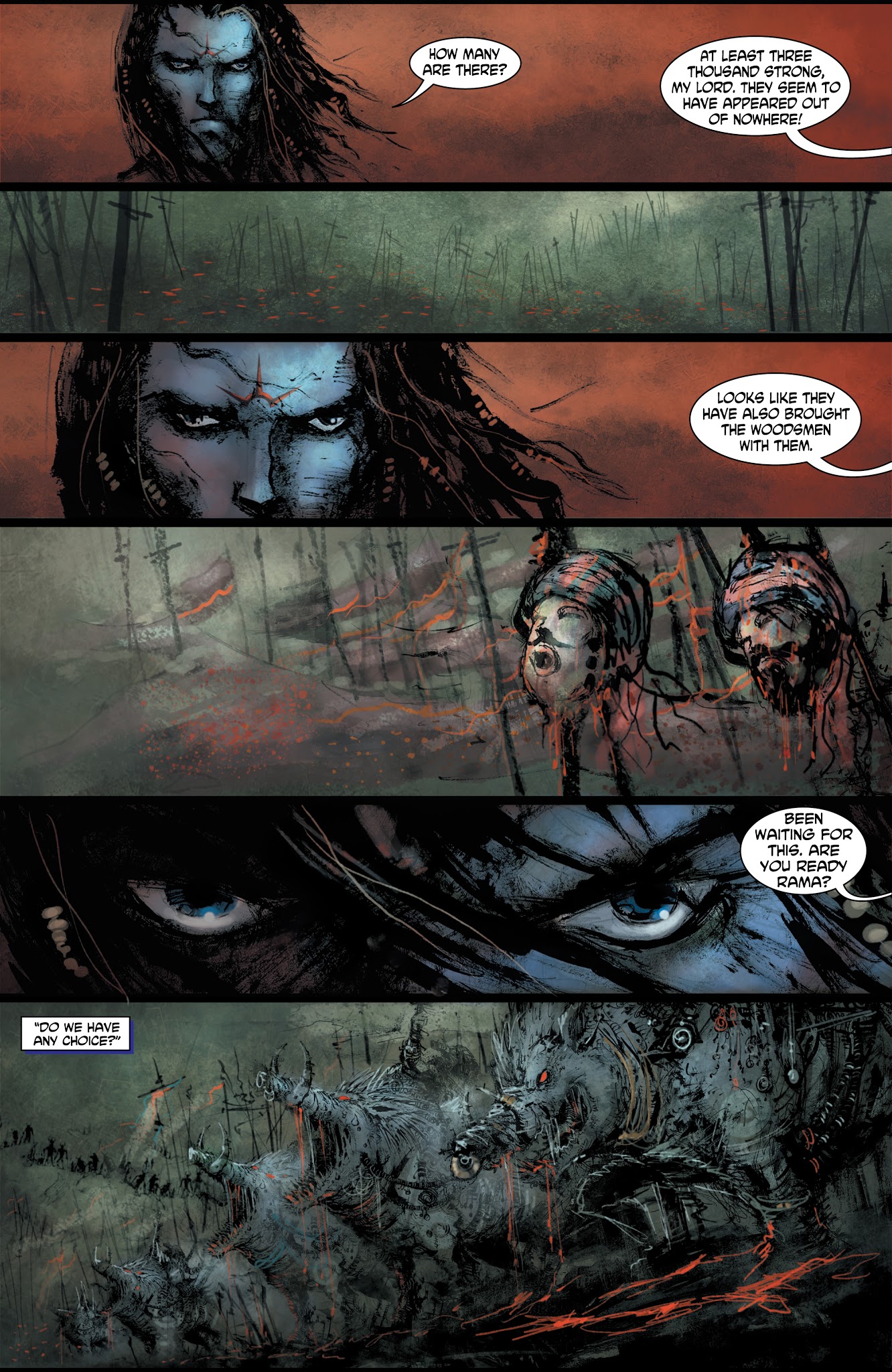 Read online Ramayan 3392 A.D. comic -  Issue #1 - 24