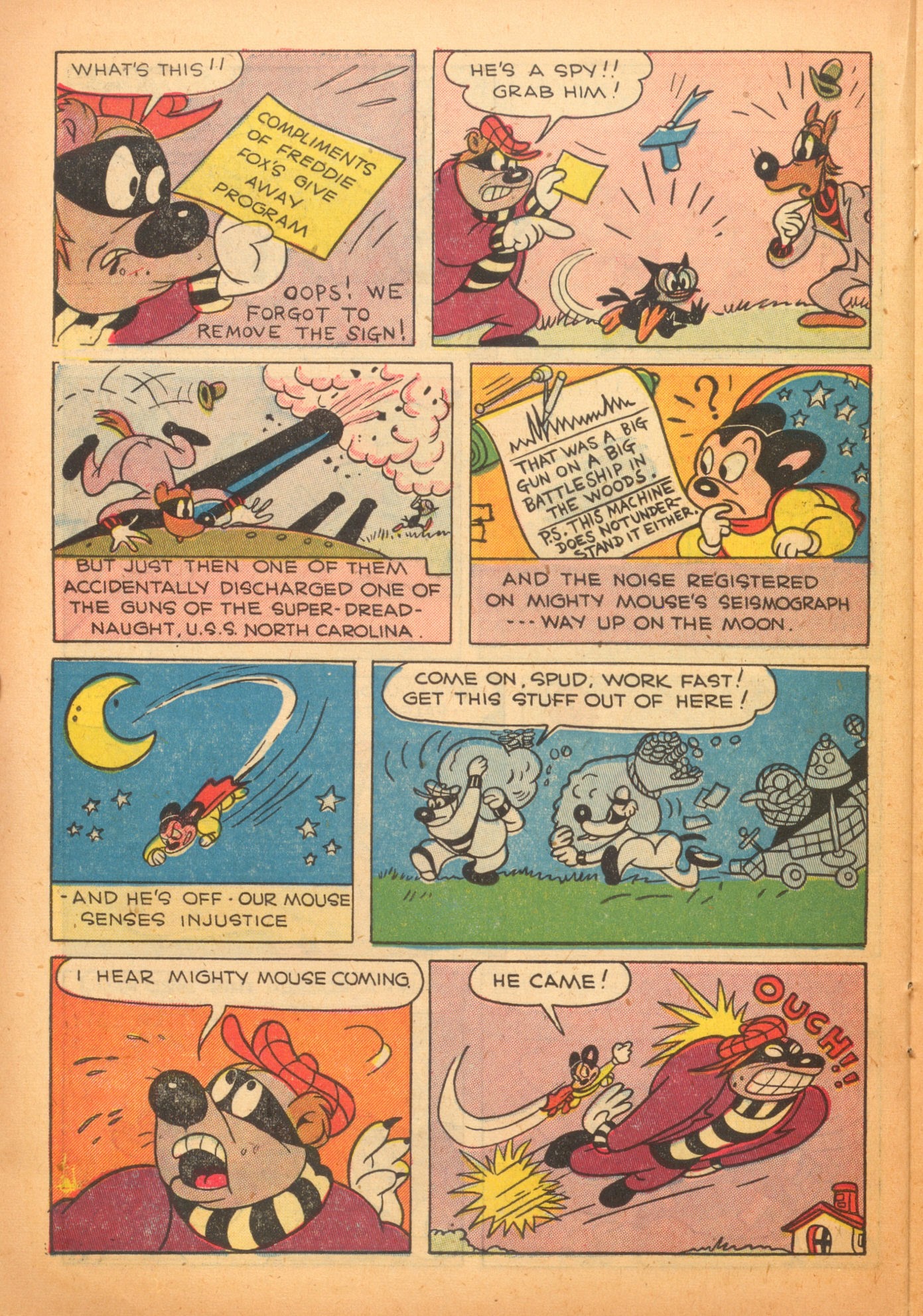Read online Paul Terry's Mighty Mouse Comics comic -  Issue #17 - 24