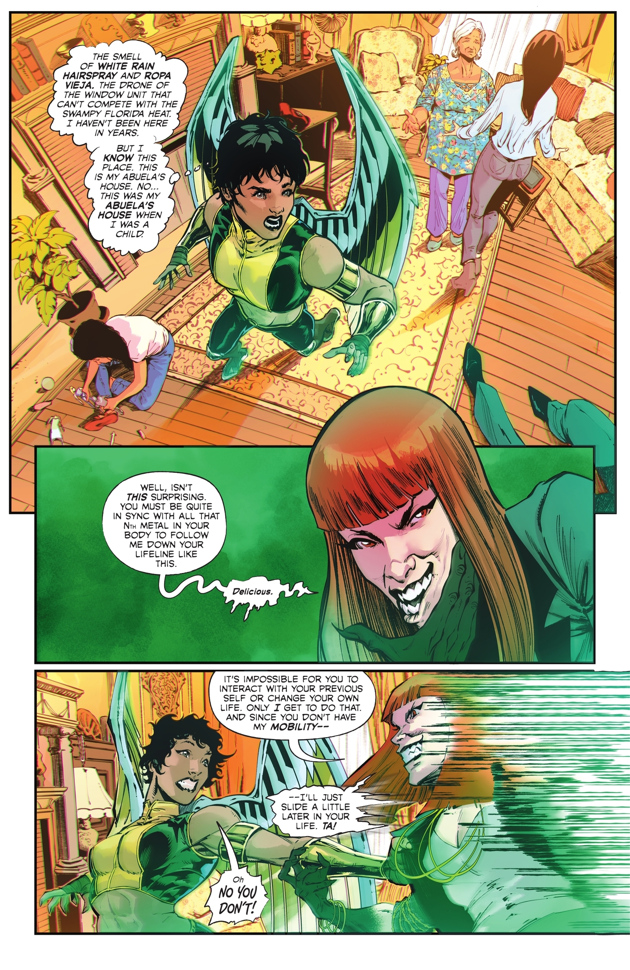 Read online Hawkgirl (2023) comic -  Issue #5 - 7
