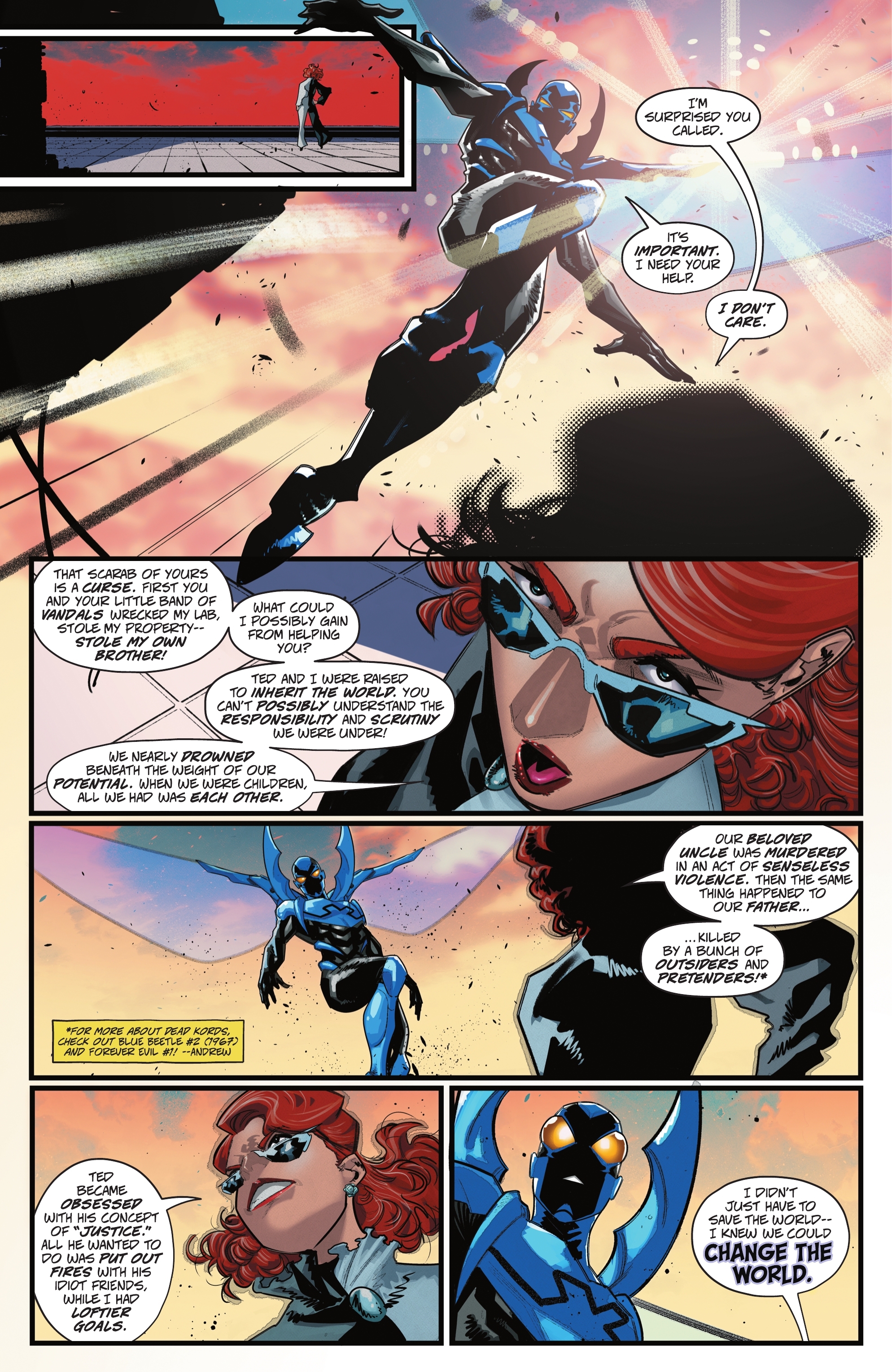Read online Blue Beetle (2023) comic -  Issue #4 - 21