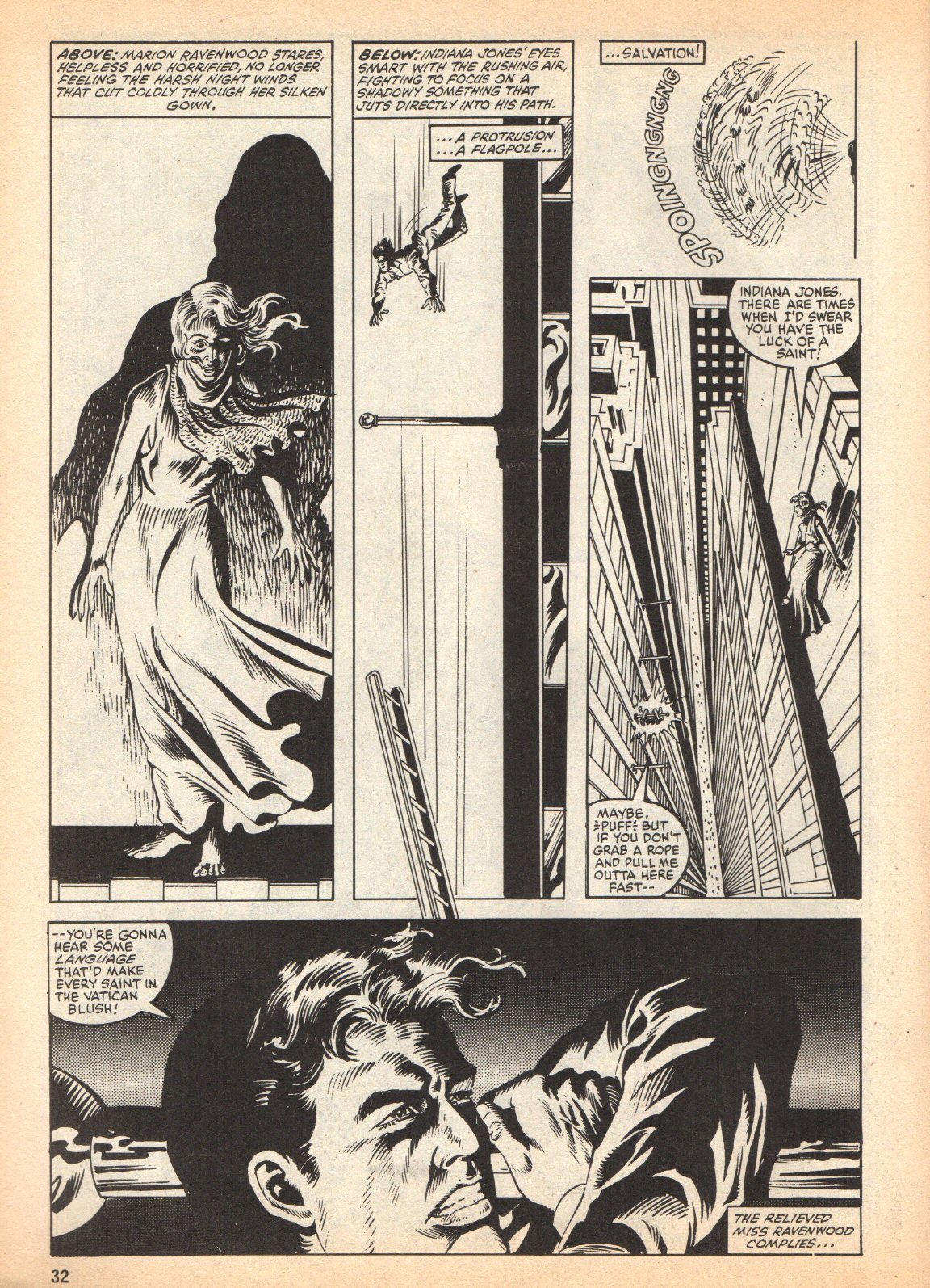 Read online Indiana Jones comic -  Issue #7 - 32