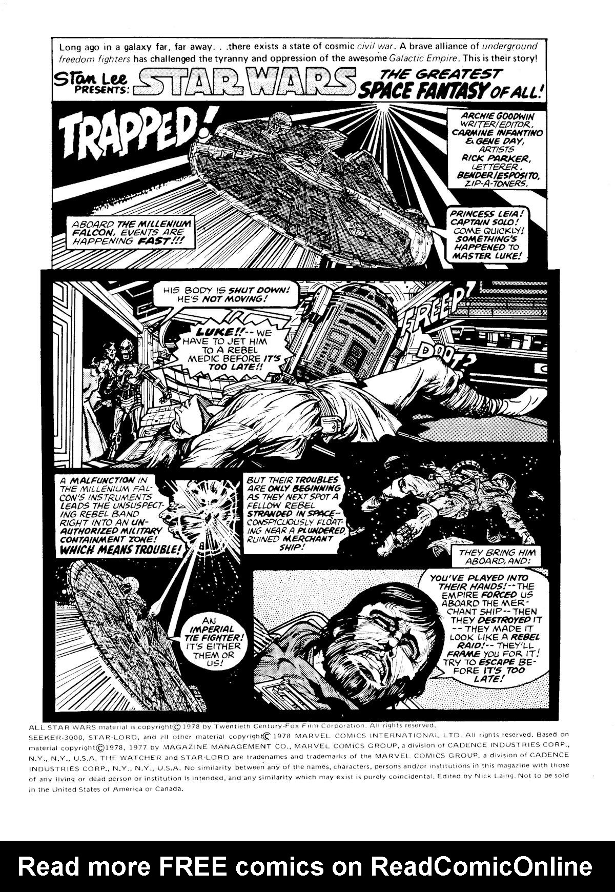 Read online Star Wars Weekly comic -  Issue #36 - 3