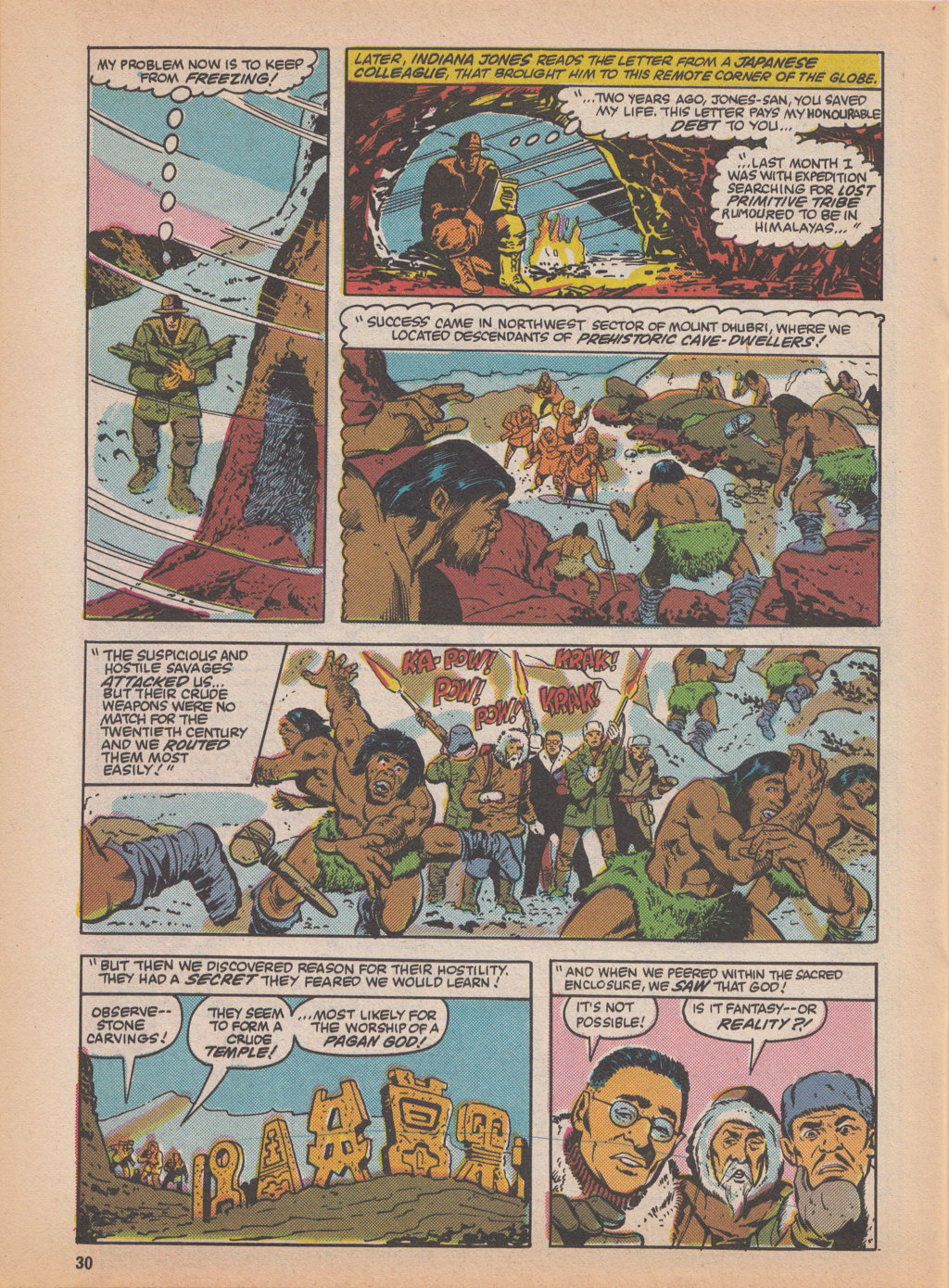 Read online Indiana Jones comic -  Issue #10 - 30