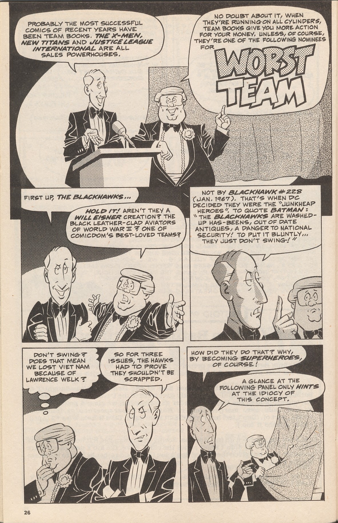 Read online World's Worst Comics Awards comic -  Issue #1 - 28