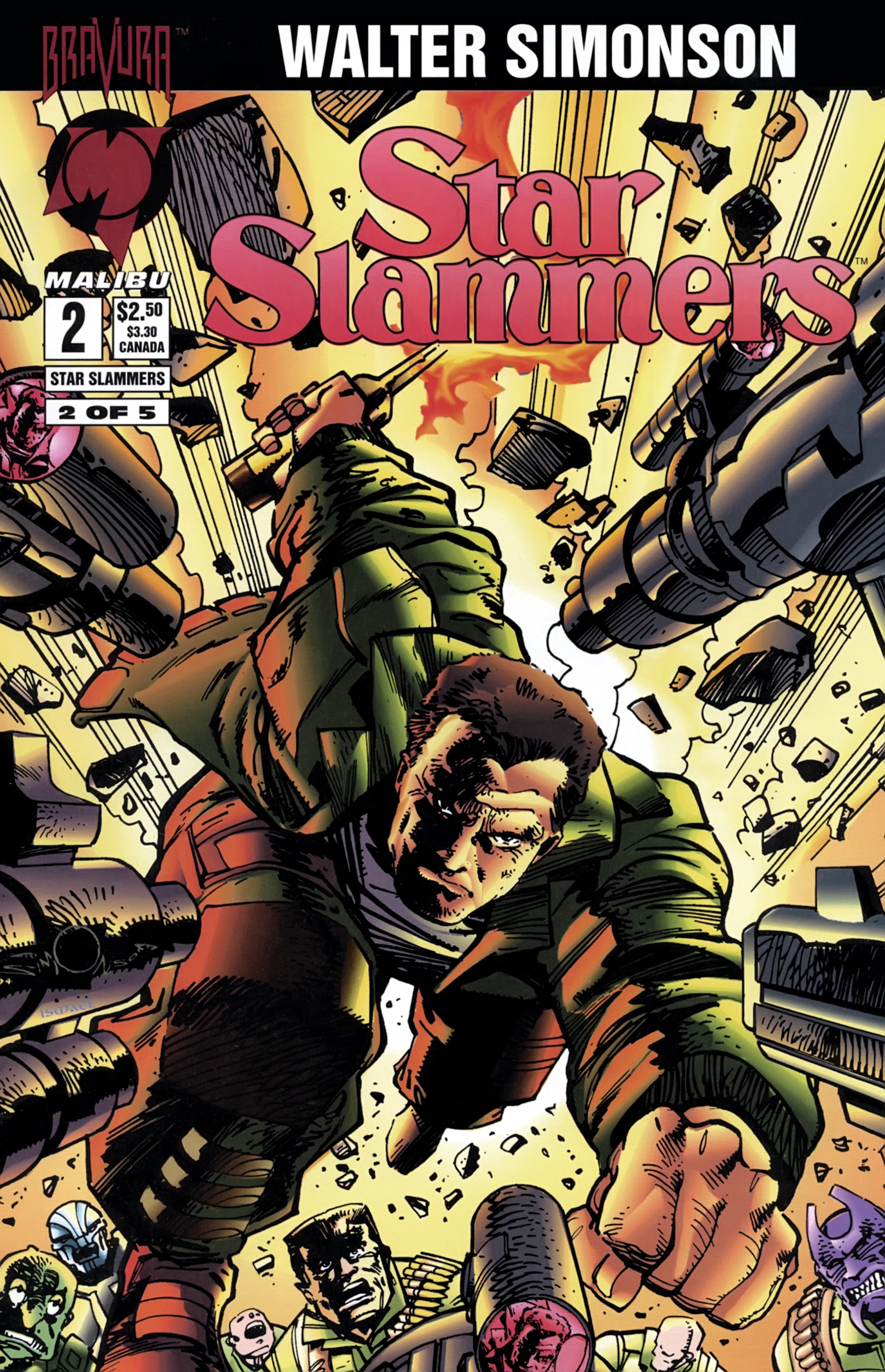 Read online Star Slammers comic -  Issue #2 - 1