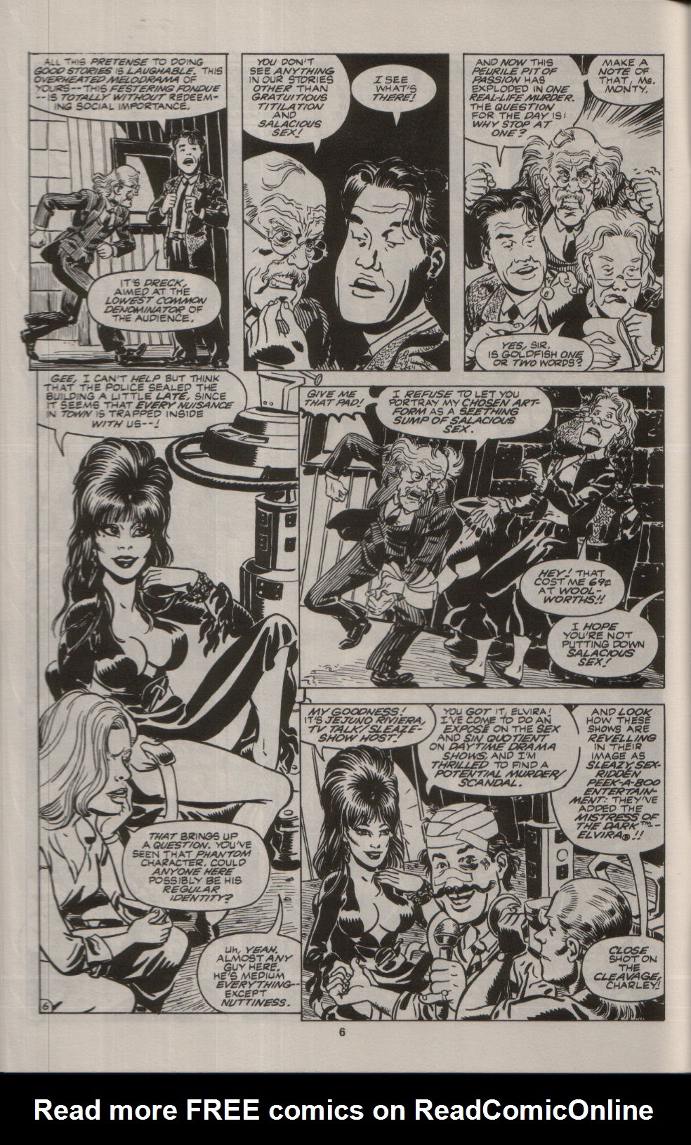 Read online Elvira, Mistress of the Dark comic -  Issue #12 - 7