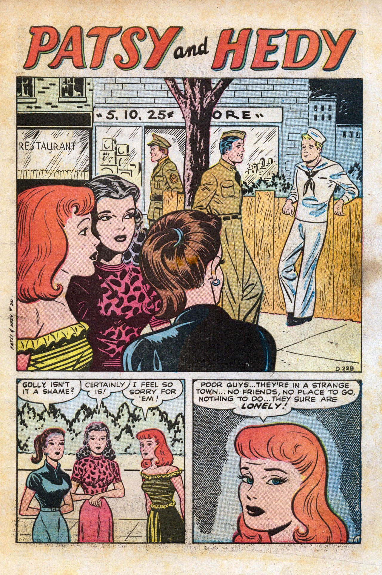 Read online Patsy and Hedy comic -  Issue #20 - 3