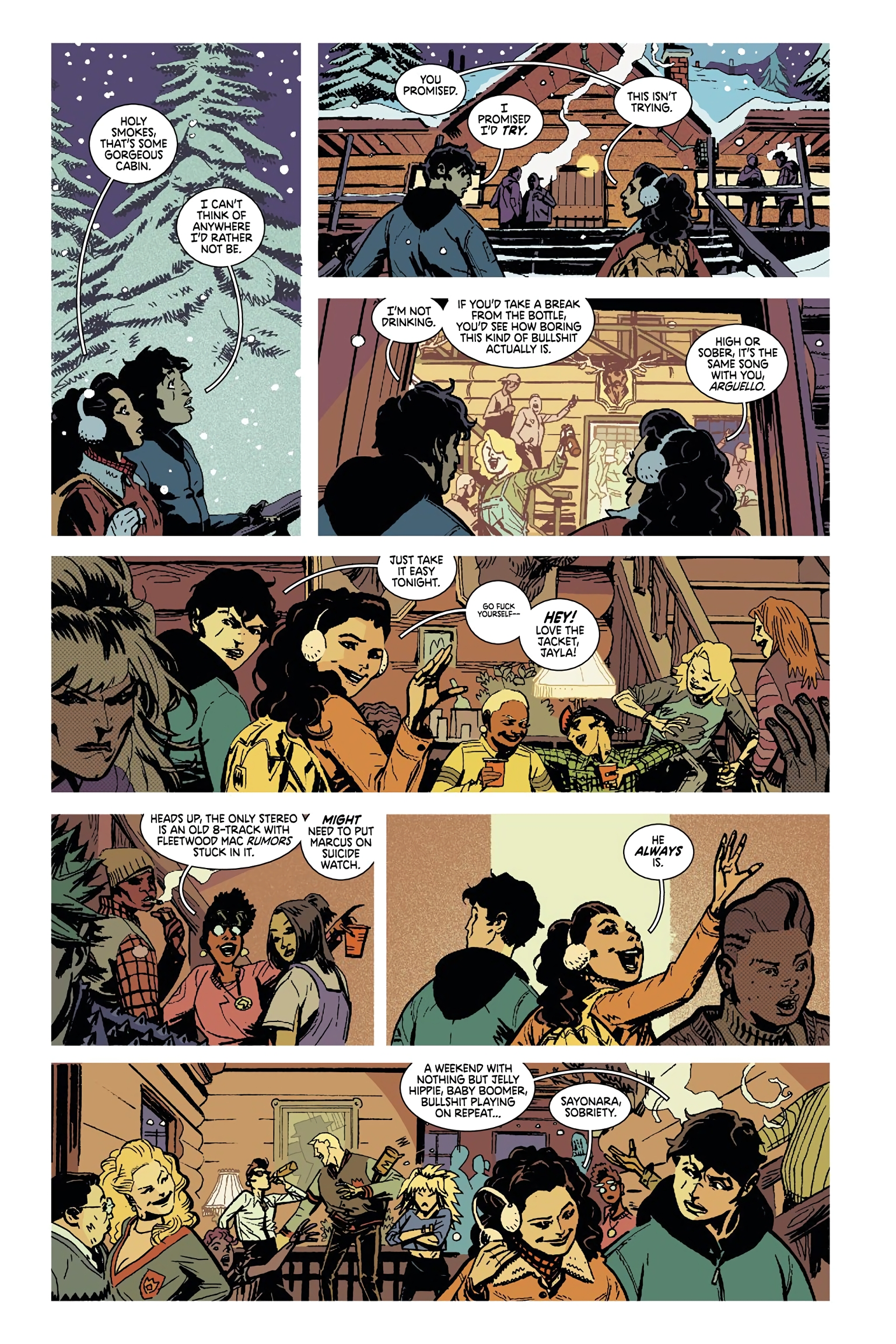 Read online Deadly Class comic -  Issue # _Deluxe Edition Teen Age Riot (Part 3) - 73