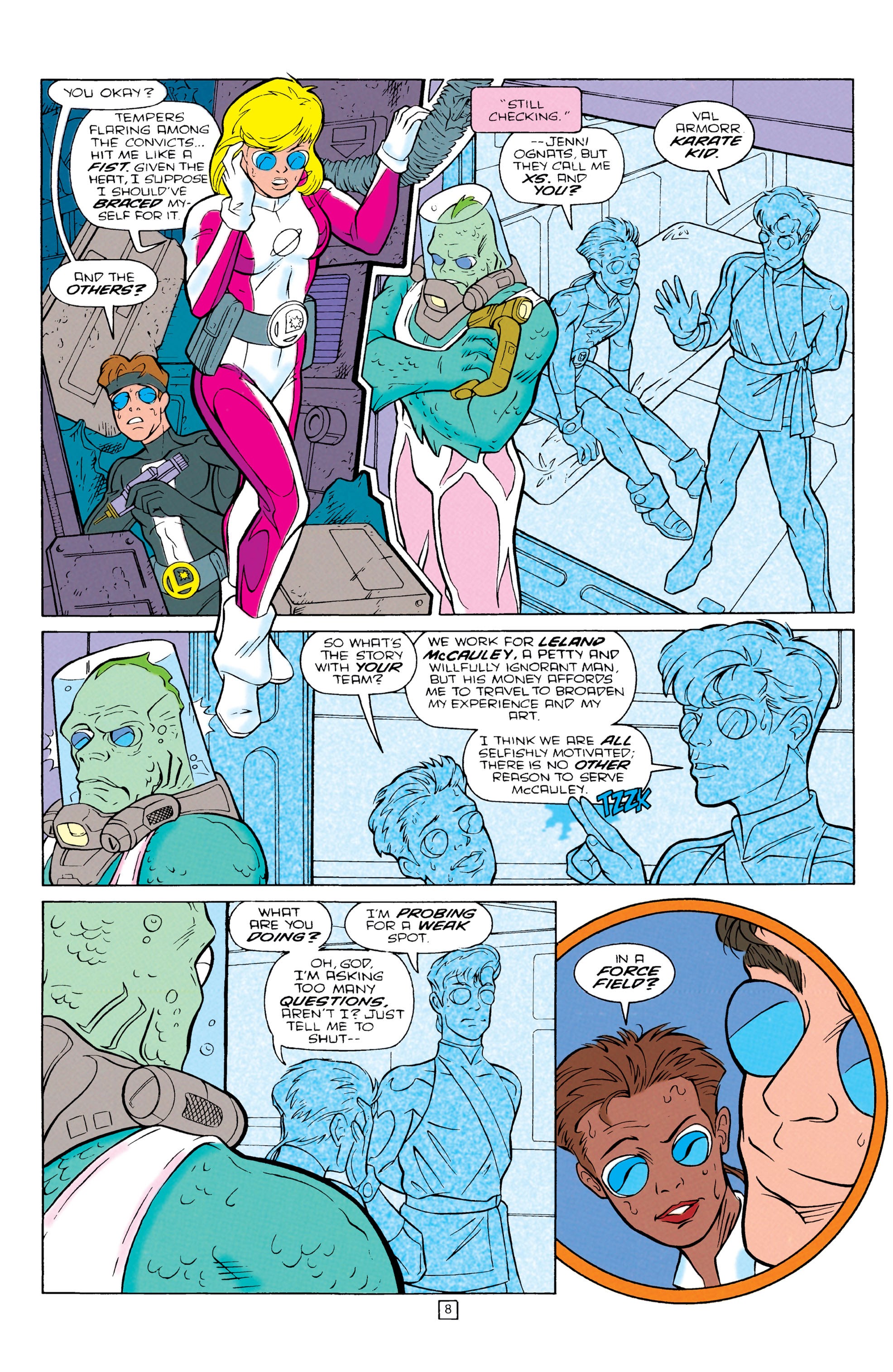 Read online Legionnaires comic -  Issue #22 - 9