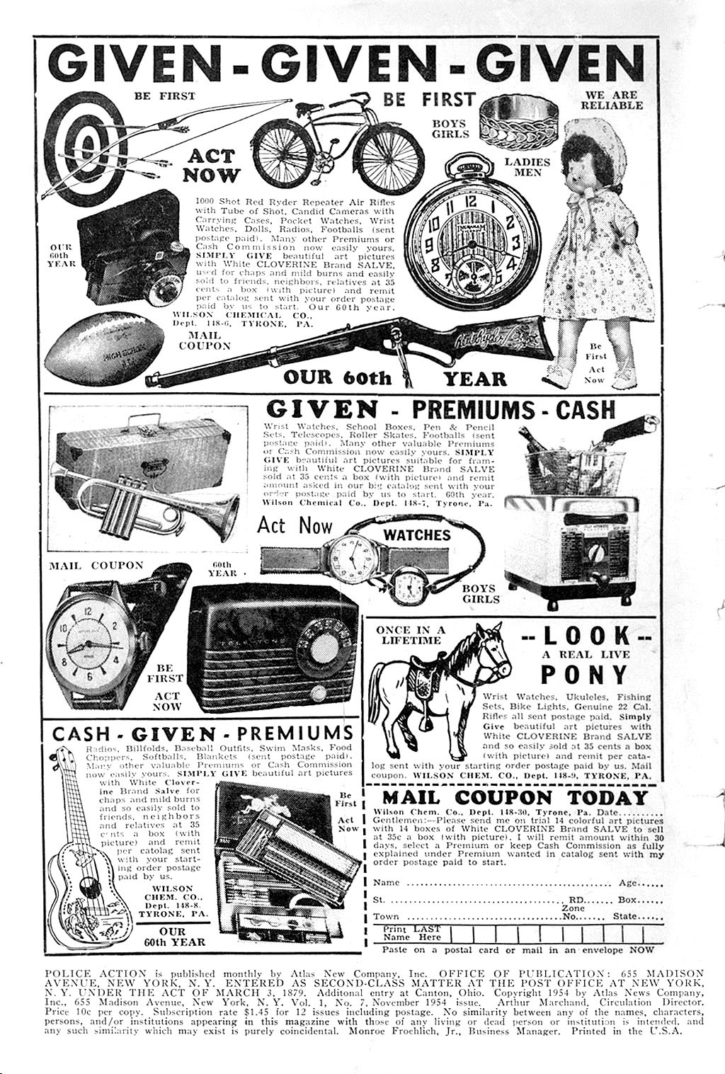 Read online Police Action comic -  Issue #7 - 2