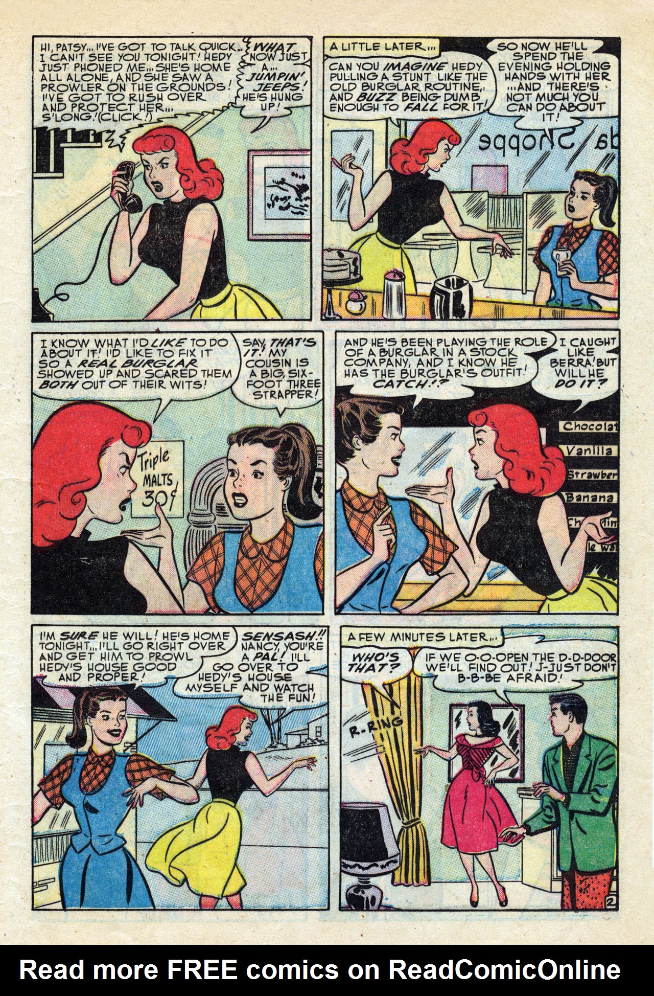 Read online Patsy and her Pals comic -  Issue #9 - 13