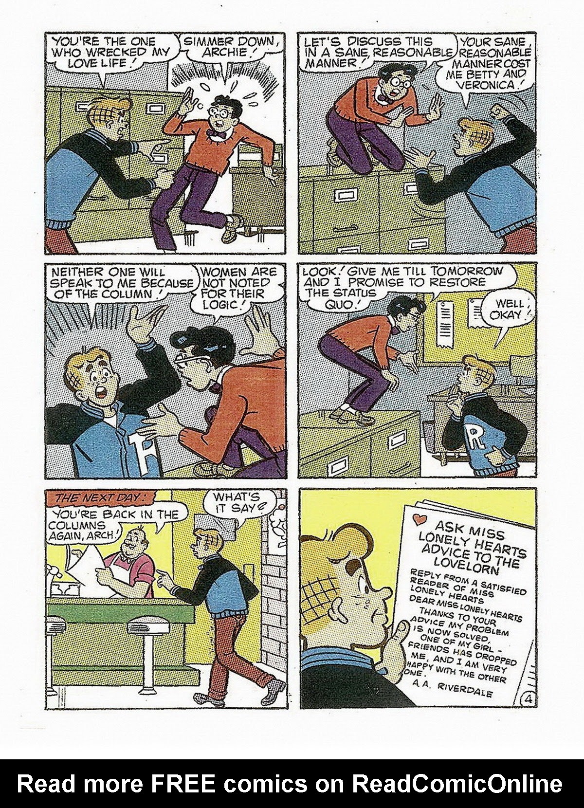 Read online Archie's Double Digest Magazine comic -  Issue #57 - 239