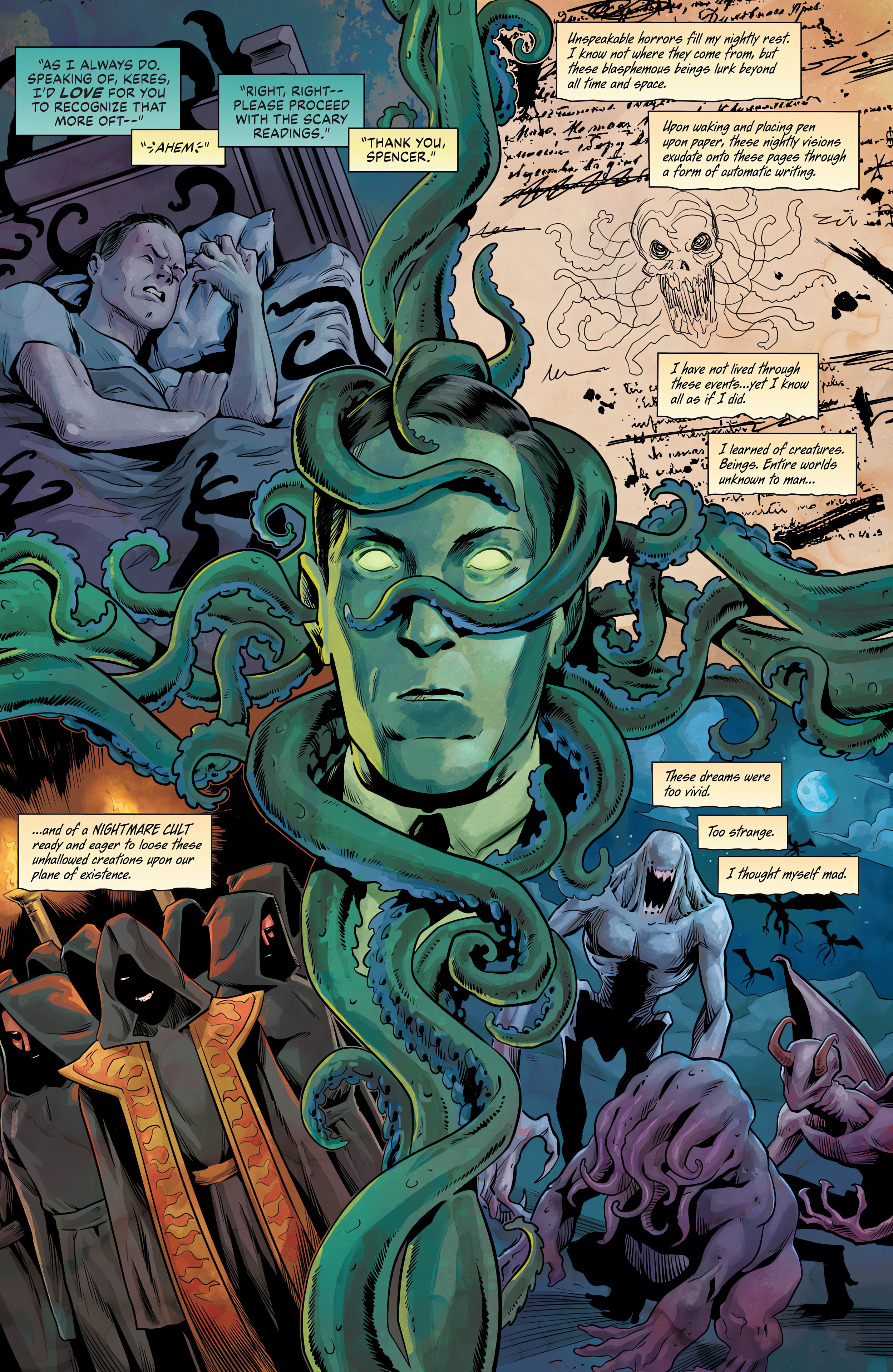 Read online Lovecraft: The Call of Cthulhu comic -  Issue # Full - 8