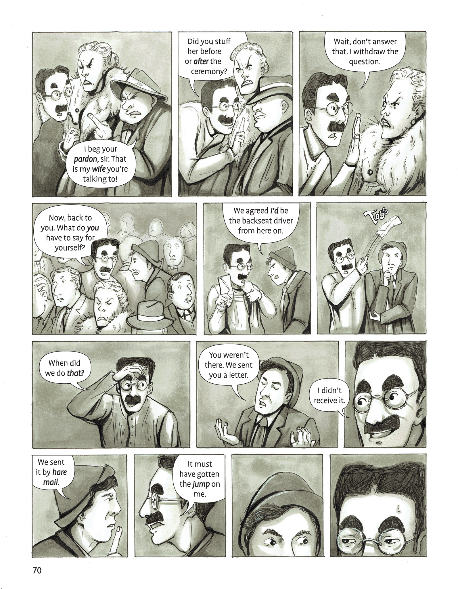 Read online Giraffes on Horseback Salad: Salvador Dali, the Marx Brothers, and the Strangest Movie Never Made comic -  Issue # TPB (Part 1) - 59
