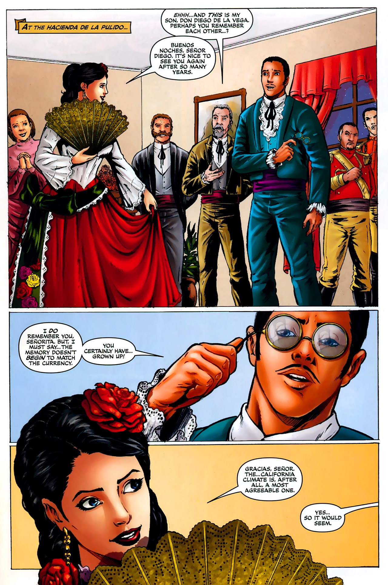Read online Zorro (2008) comic -  Issue #10 - 4