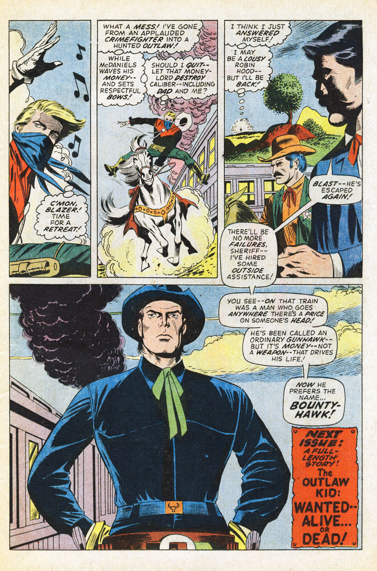 Read online The Outlaw Kid (1970) comic -  Issue #11 - 23