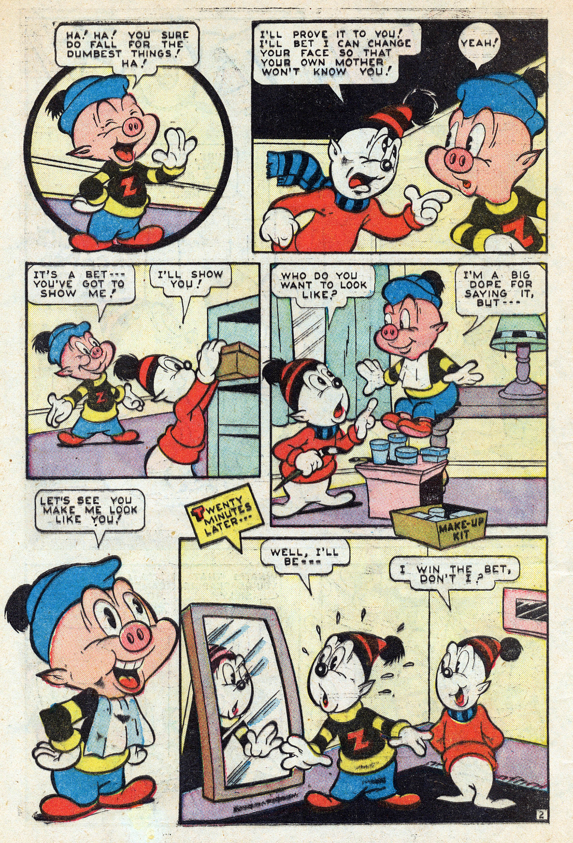 Read online Ziggy Pig-Silly Seal Comics (1944) comic -  Issue #5 - 4
