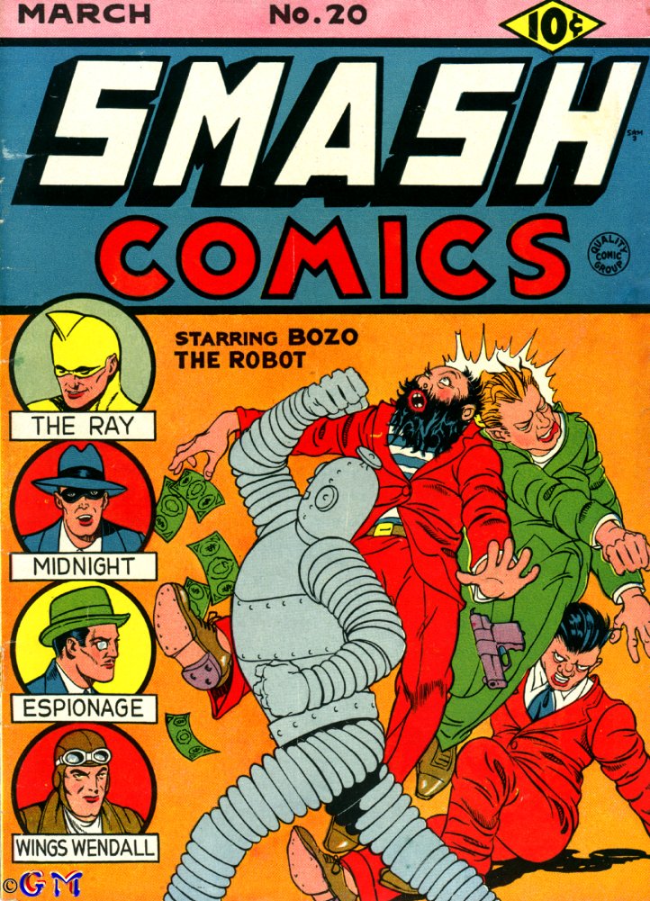 Read online Smash Comics comic -  Issue #20 - 1