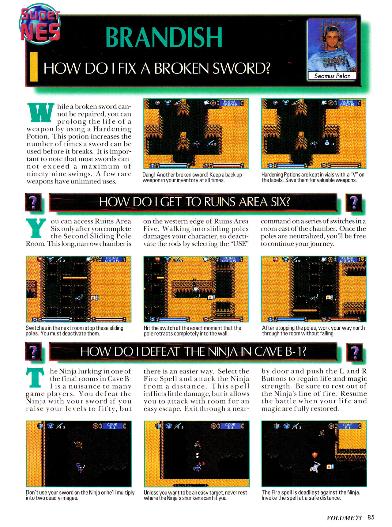 Read online Nintendo Power comic -  Issue #73 - 92